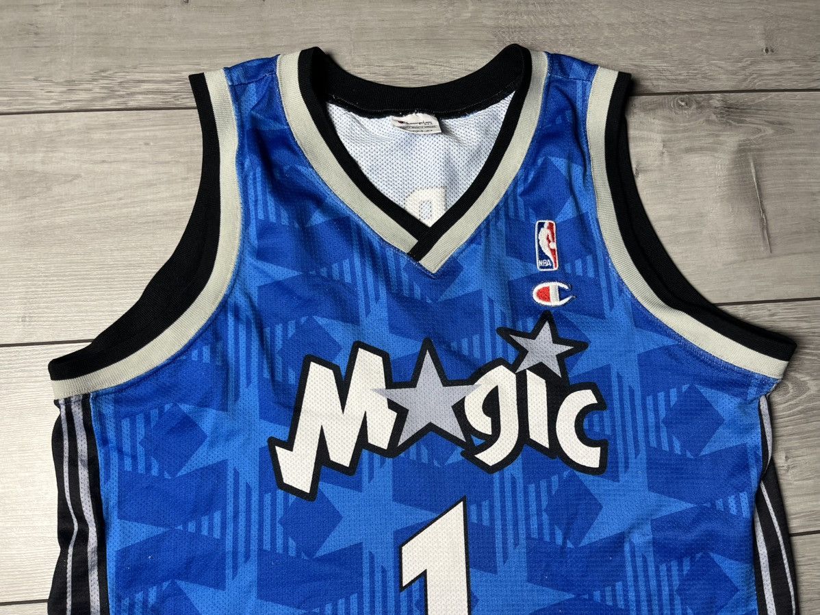 Champion Orlando Magic NBA Basketball Champion jersey #1 McGRADY Size US L / EU 52-54 / 3 - 3 Thumbnail