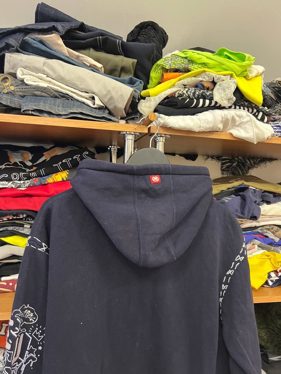 Ecko Unltd. × Japanese Brand Crazy Y2K Ecko Unltd. Zip-Up Hoodie Size US L / EU 52-54 / 3 - 12 Thumbnail