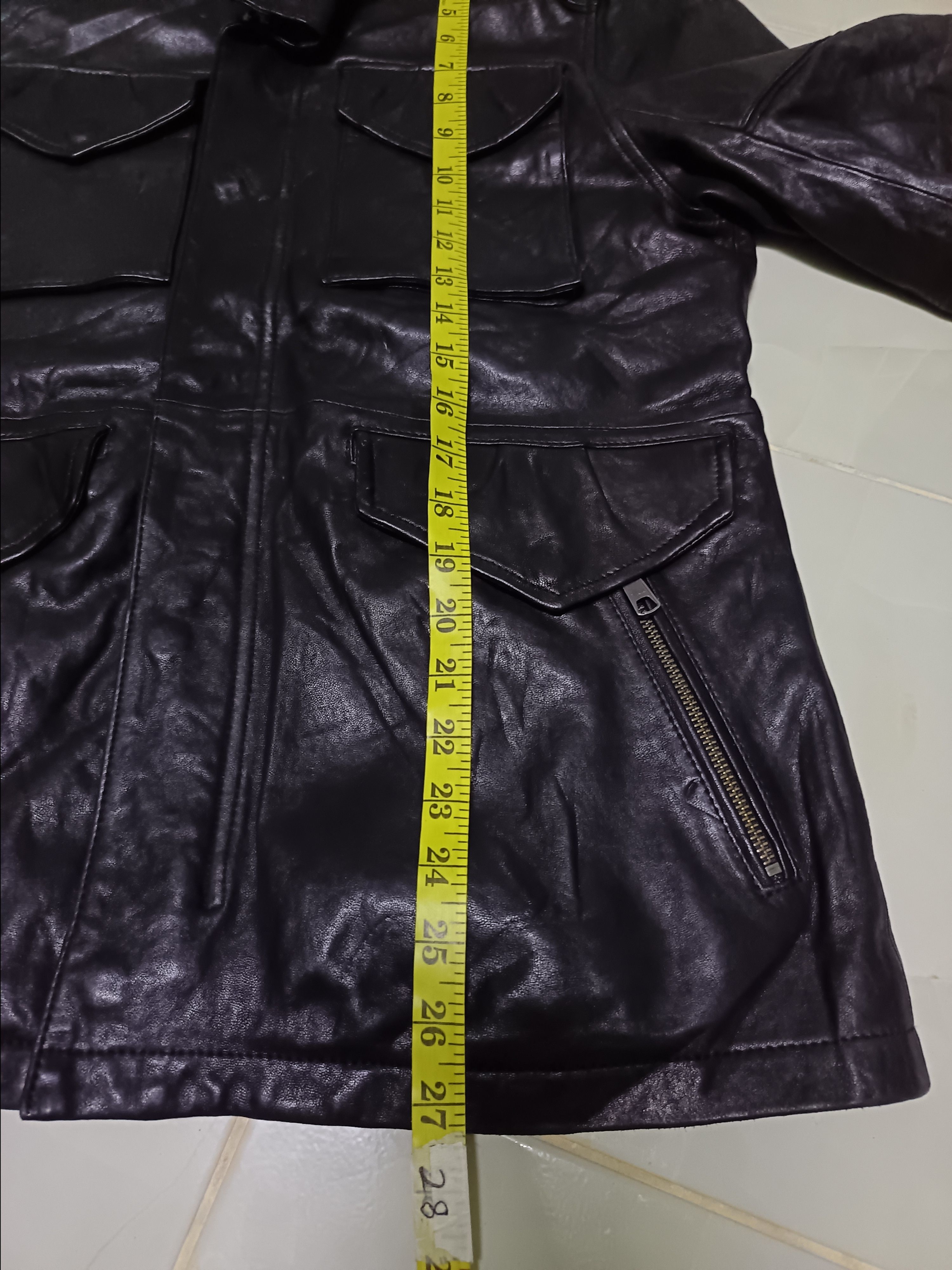 Japanese Brand 2000's Rattle Trap Black Coated Biker Jacket Size US M / EU 48-50 / 2 - 12 Thumbnail