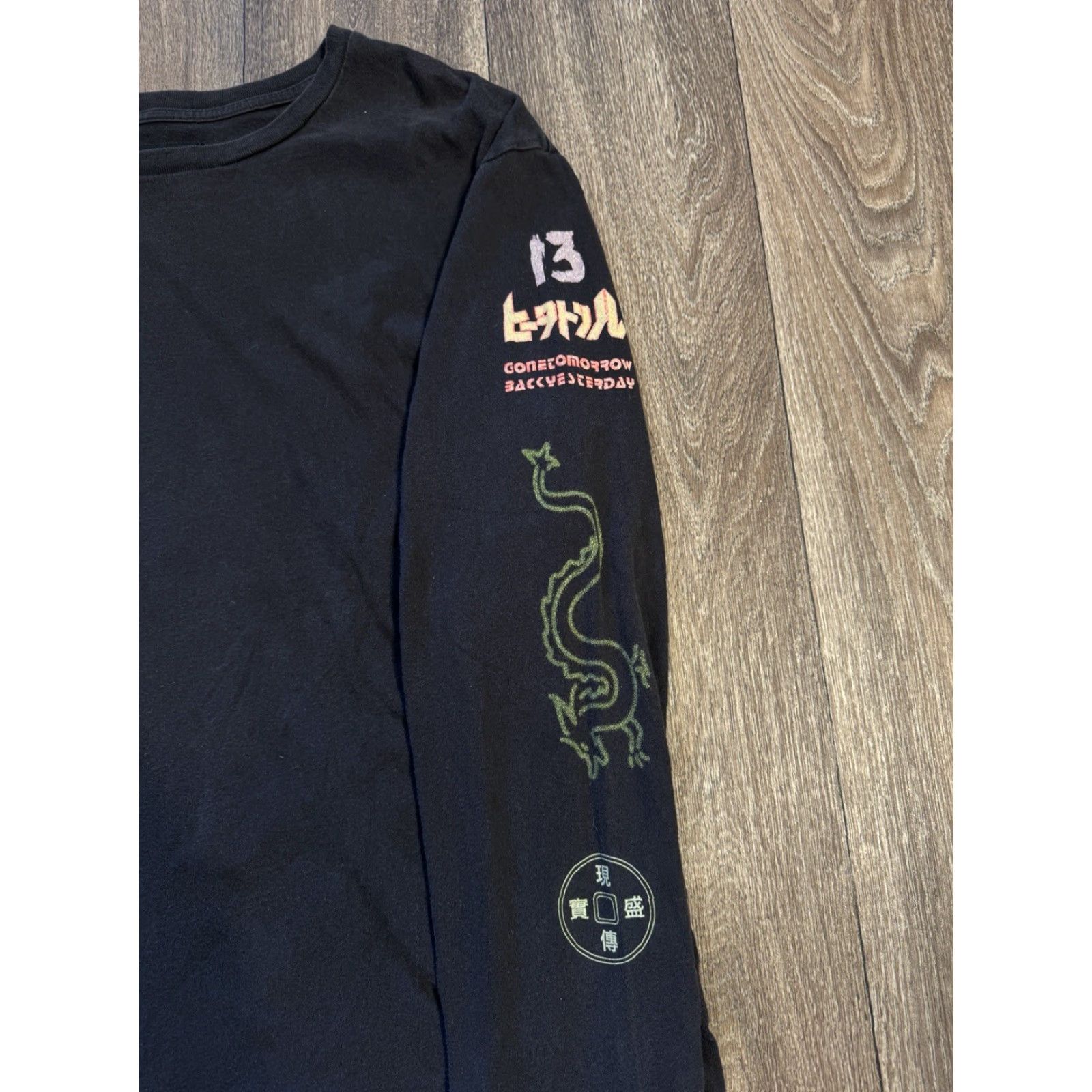 Been Trill BEEN TRILL T-Shirt Long Sleeve Graphic Print Abloh Preson Black XL Mens Size US XL / EU 56 / 4 - 2 Thumbnail