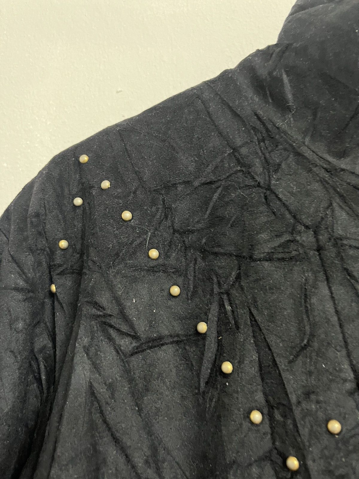Japanese Brand 💥Liosertan Japan Studded Punk Vintage Velvet Size US L / EU 52-54 / 3 - 4 Thumbnail