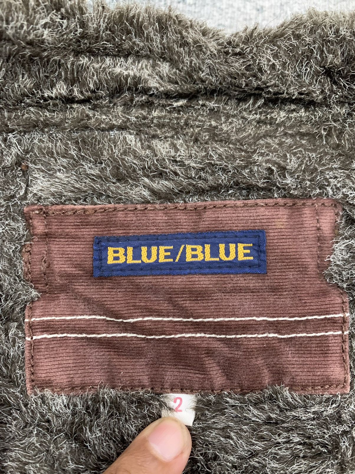 Blue Blue Japan Blue Blue Hairy Sherpa Inner Jacket Made in Japan Size US M / EU 48-50 / 2 - 21 Thumbnail