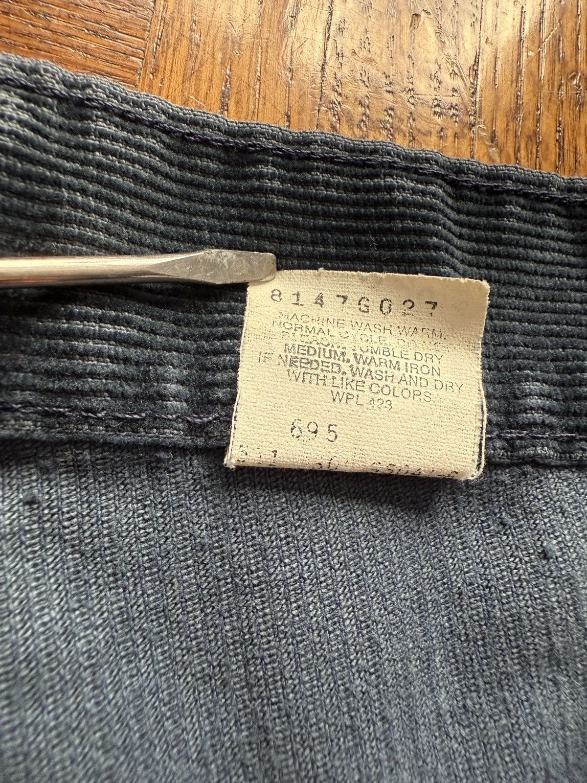Levi's Vintage Levi's 505 Corduroy Faded Pants Size US 32 / EU 48 - 7 Thumbnail