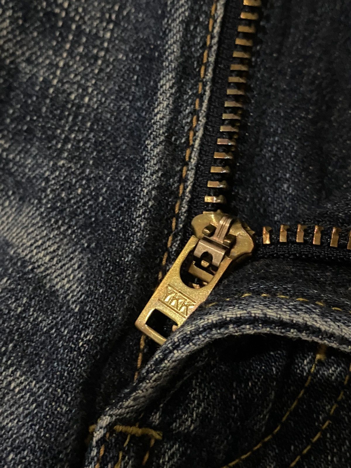 If Six Was Nine × Japanese Brand × Vintage Back Number Japan Distressed Dark Blue Wash Denim Jeans Size US 34 / EU 50 - 17 Thumbnail