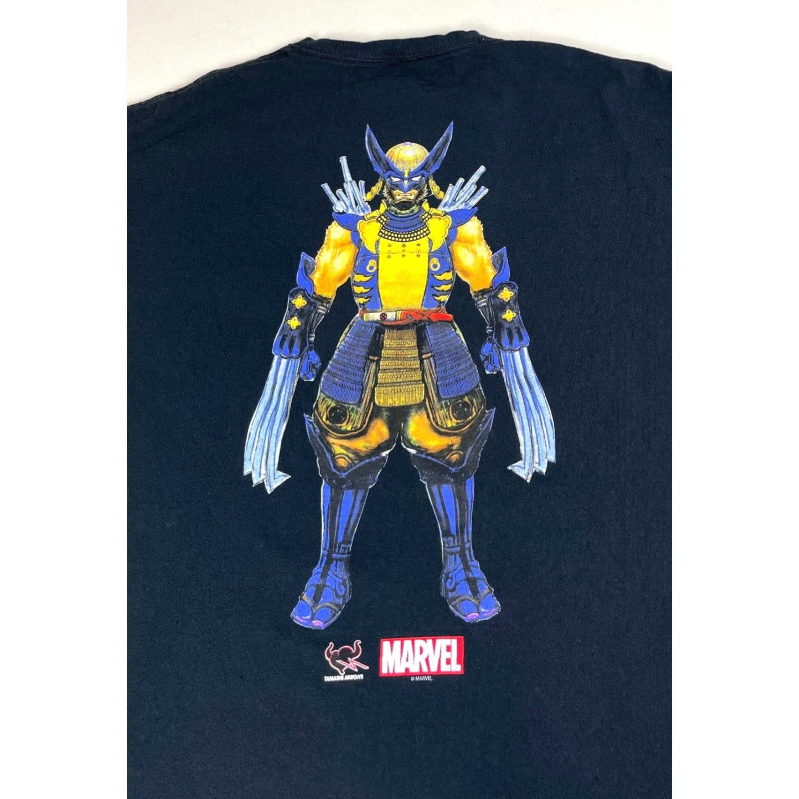 Vintage Marvel Bandai Manga Realization Tamashii Nations T-Shirt Double-Sided Sz L Size US L / EU 52-54 / 3 - 4 Thumbnail