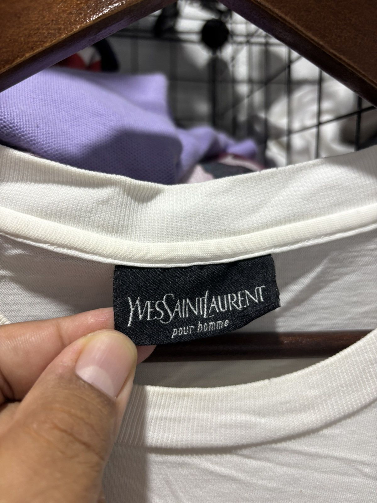 Yves Saint Laurent Yves Saint Laurent Pour Homme Tshirt Size US L / EU 52-54 / 3 - 2 Thumbnail