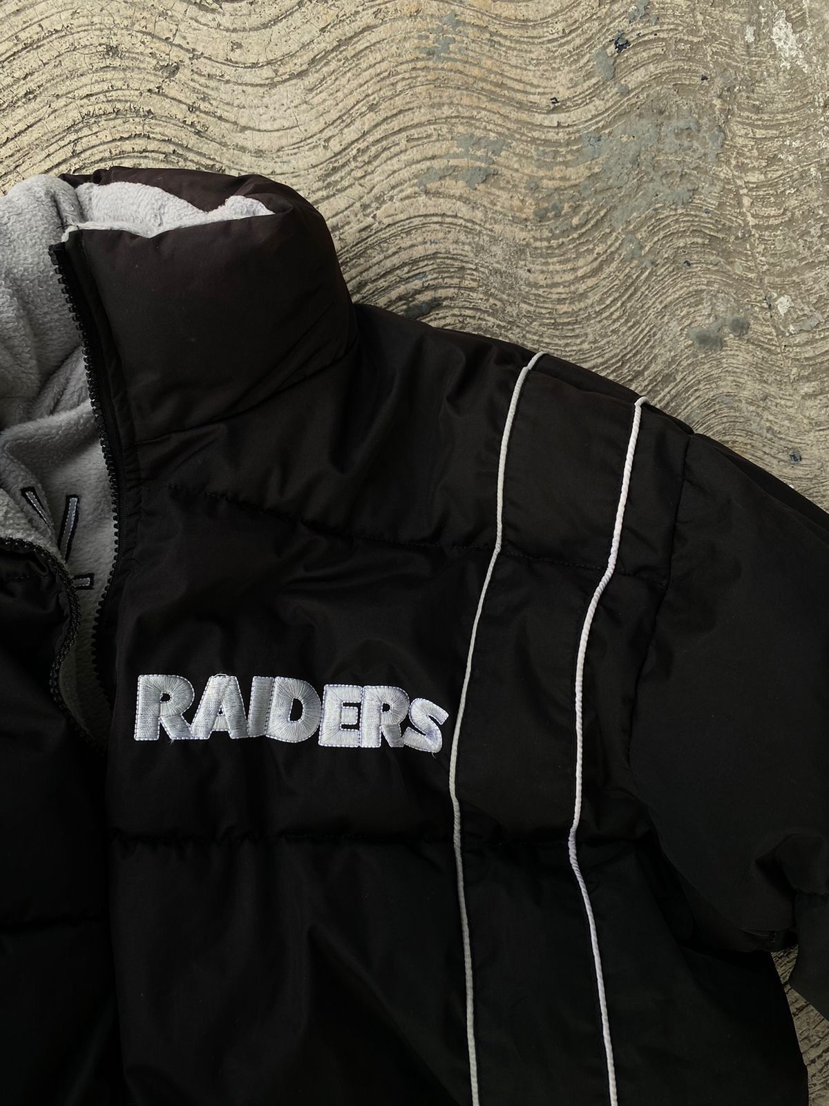 NFL Raiders Oakland Goose Feather Jacket Size US XL / EU 56 / 4 - 4 Thumbnail