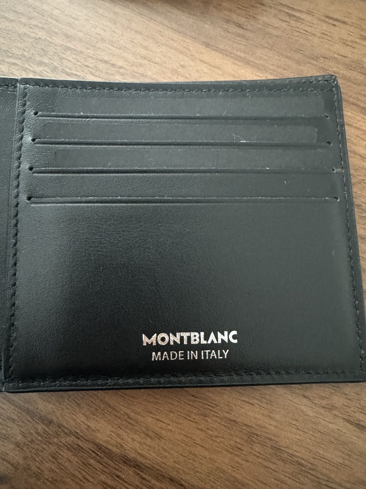 Montblanc Montblanc Leather Wallet Size ONE SIZE - 4 Thumbnail