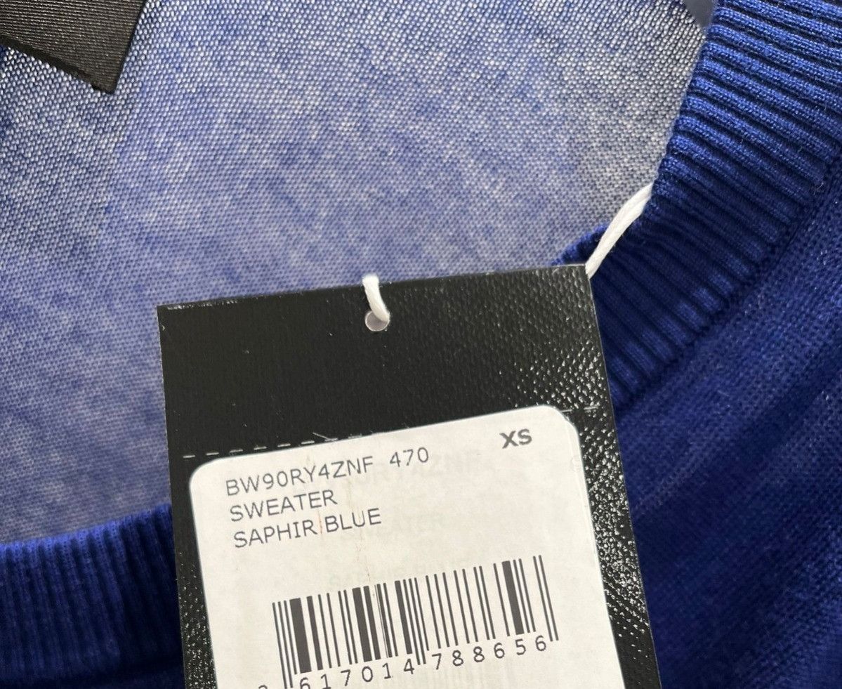 Givenchy oc11z0725 U-Neck Long Sleeves Sweater in Saphir Blue Size XS / US 0-2 / IT 36-38 - 6 Thumbnail