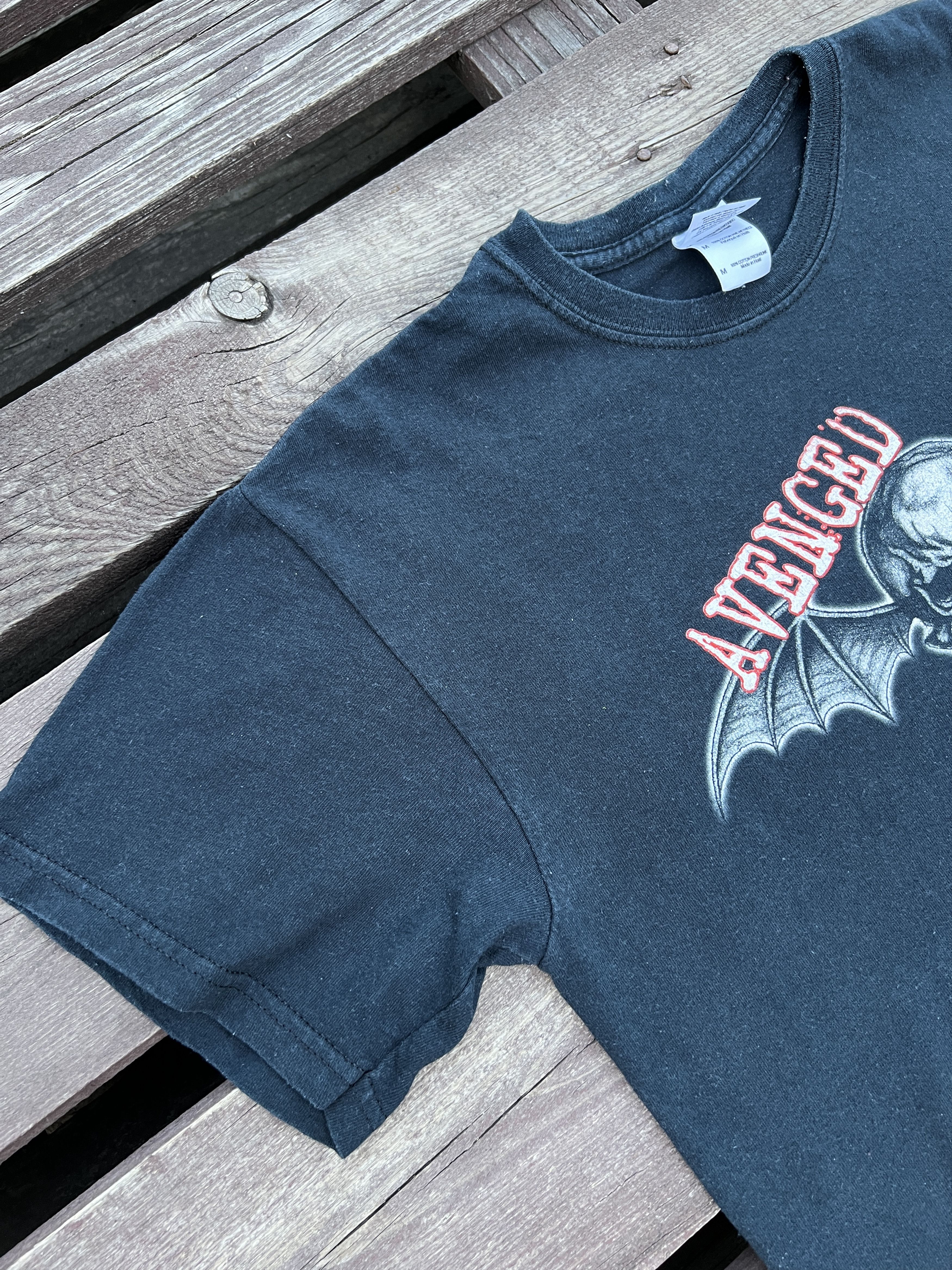 Band Tees Vintage 2000s Avenged Sevenfold Rock Band T-shirt Size US M / EU 48-50 / 2 - 4 Thumbnail