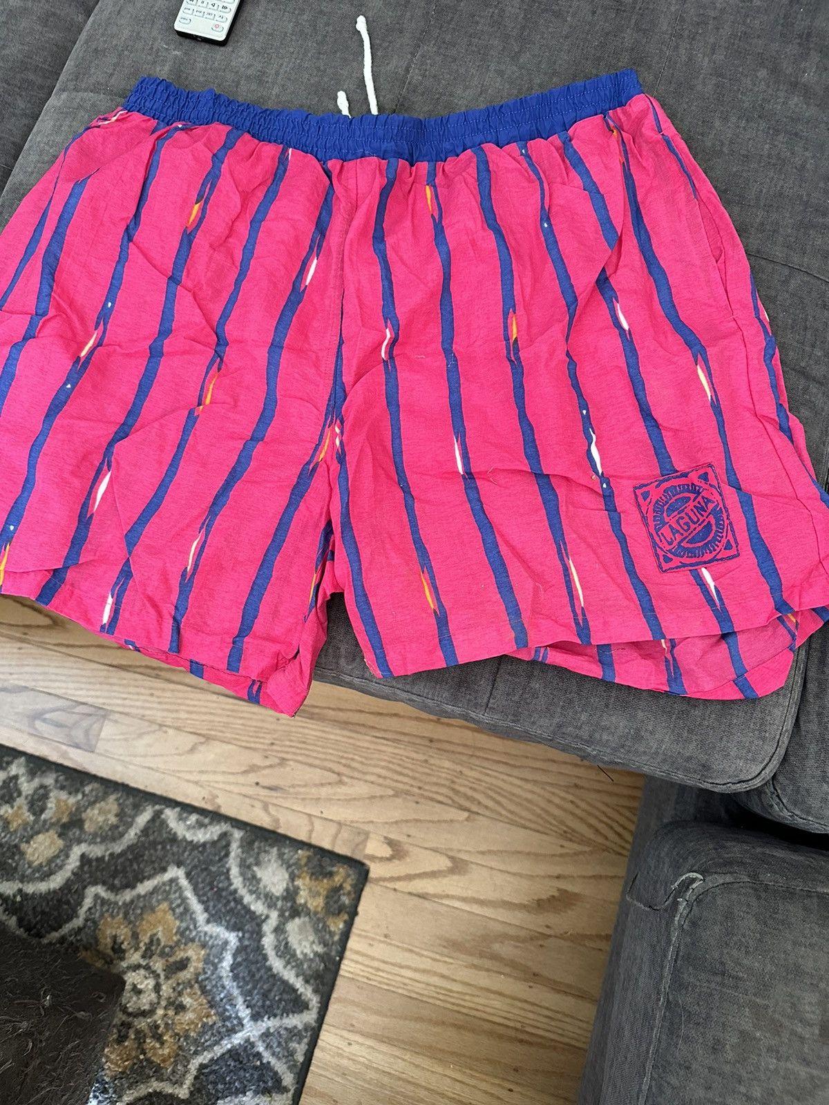 Vintage Vintage Men’s Swimming Shorts. Great condition. Laguna. Size US 38 / EU 54 - 1 Thumbnail