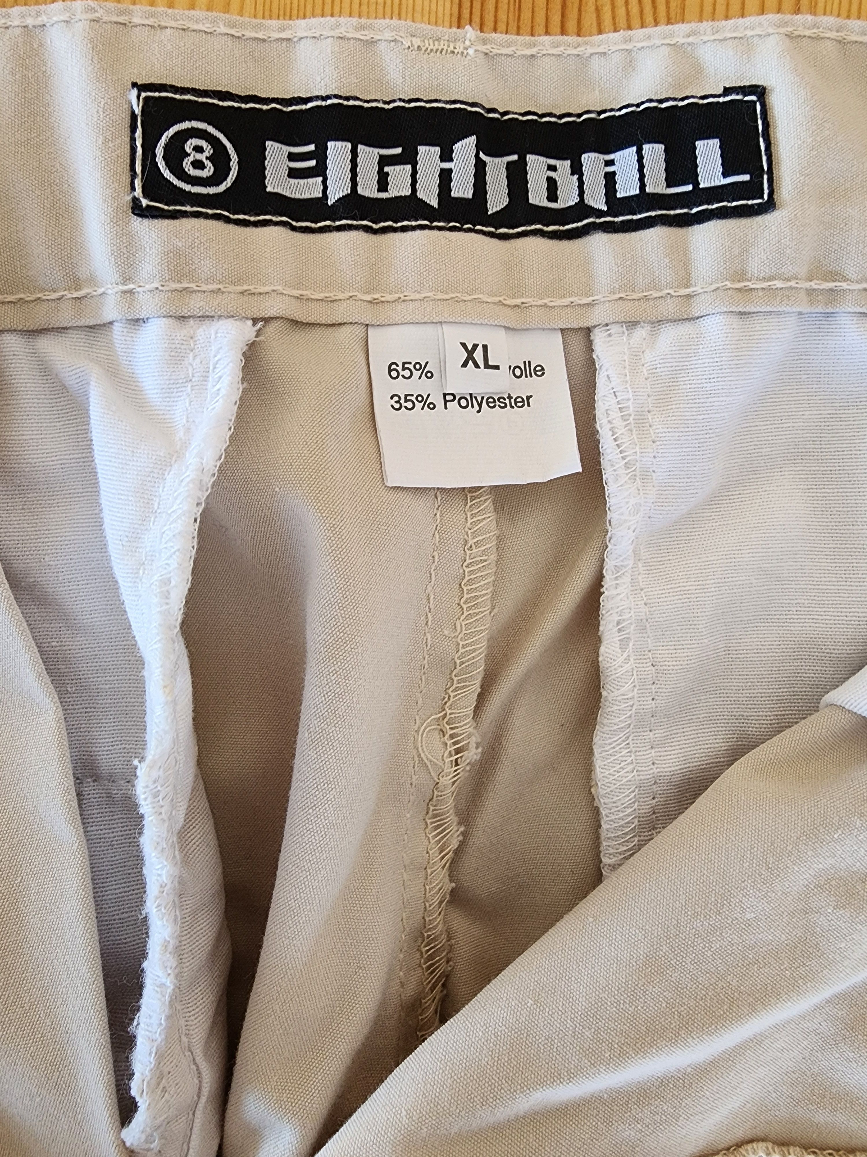 Other Vintage 90s Eightball Offwhite Baggy Skate Pants – Unworn Size US 34 / EU 50 - 2 Thumbnail
