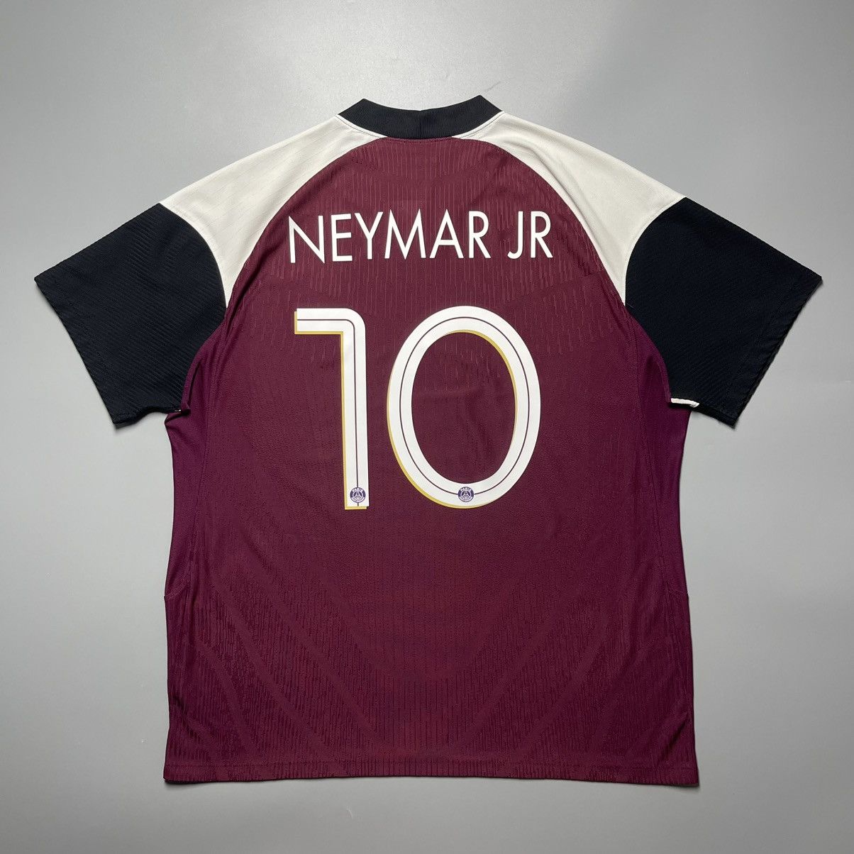 Vintage PSG NIKE 2020/2021 FOOTBALL PLAYER ISSUE JERSEY #10 NEYMAR Size US XL / EU 56 / 4 - 1 Thumbnail