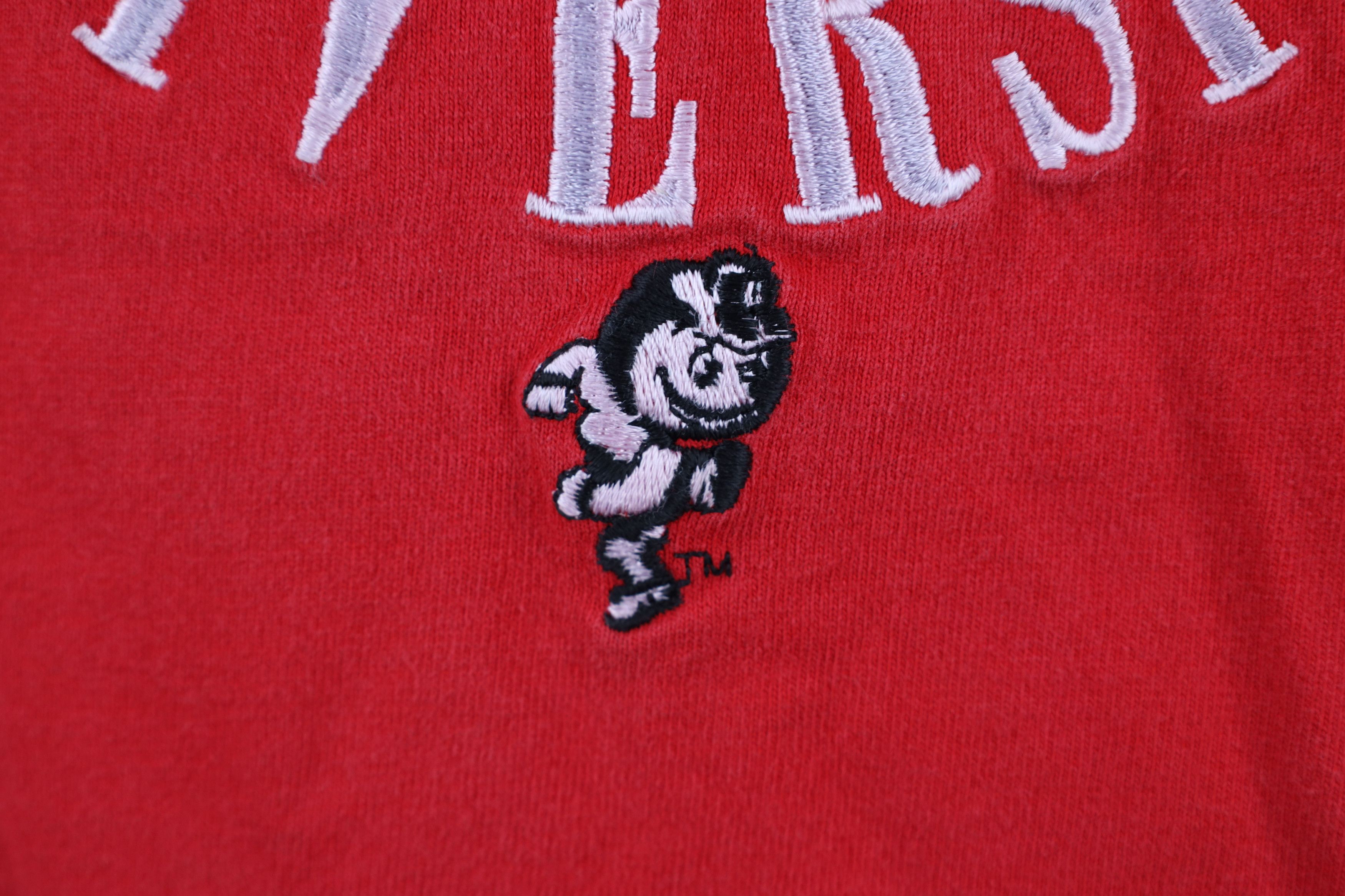 Vintage Vintage 90s Streetwear Heavyweight Ohio University T-Shirt Size US XL / EU 56 / 4 - 5 Thumbnail