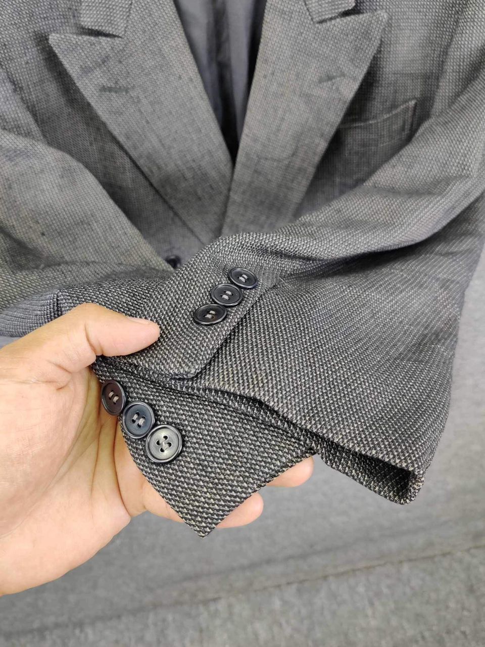 Yves Saint Laurent Yves Saint Laurent Pour Homme Double Breasted Wool Blazer Size US L / EU 52-54 / 3 - 9 Thumbnail