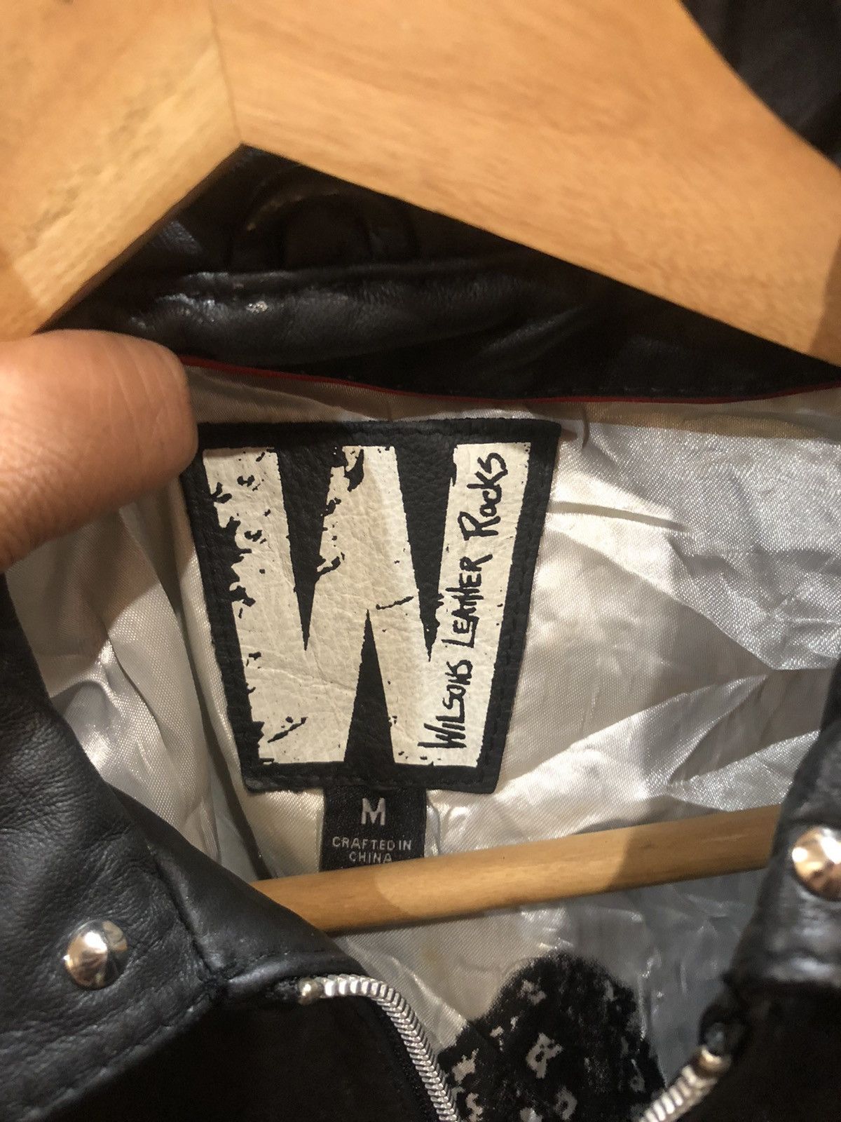 Wilsons Leather Led Zepellin Leather jacket Size S / US 4 / IT 40 - 7 Thumbnail