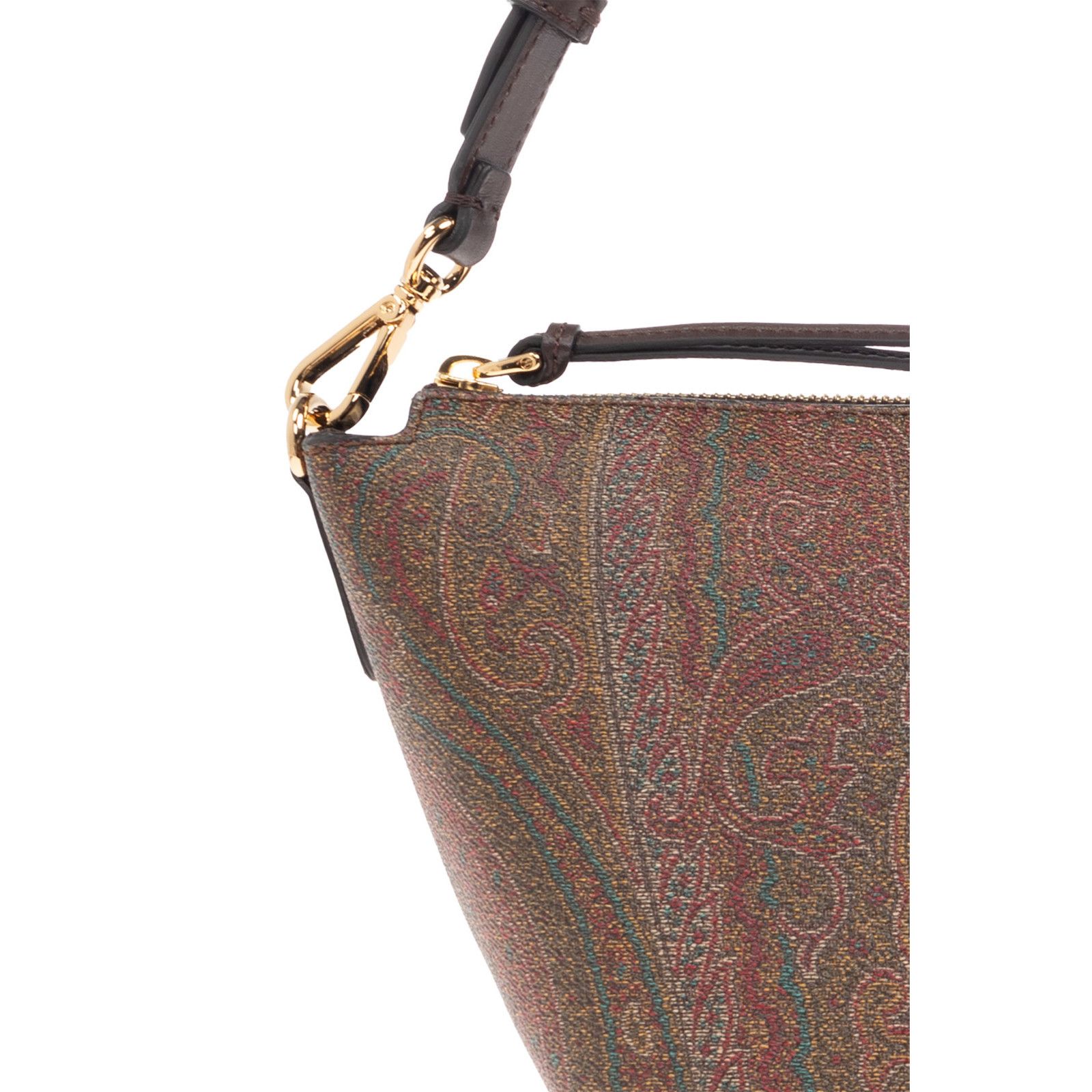 Etro ETRO Brown Leather Shoulder Bag New And Authentic Size ONE SIZE - 5 Thumbnail