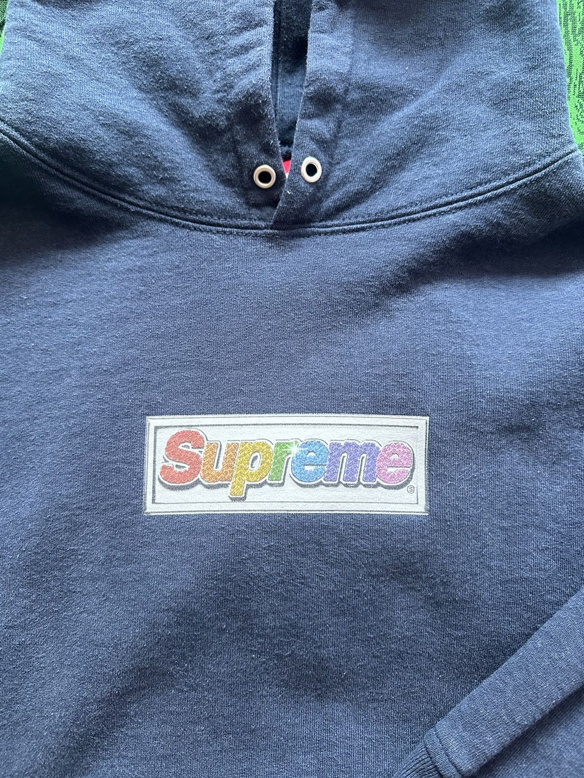 $158 ファッション Supreme Bling Box Logo Hooded 
