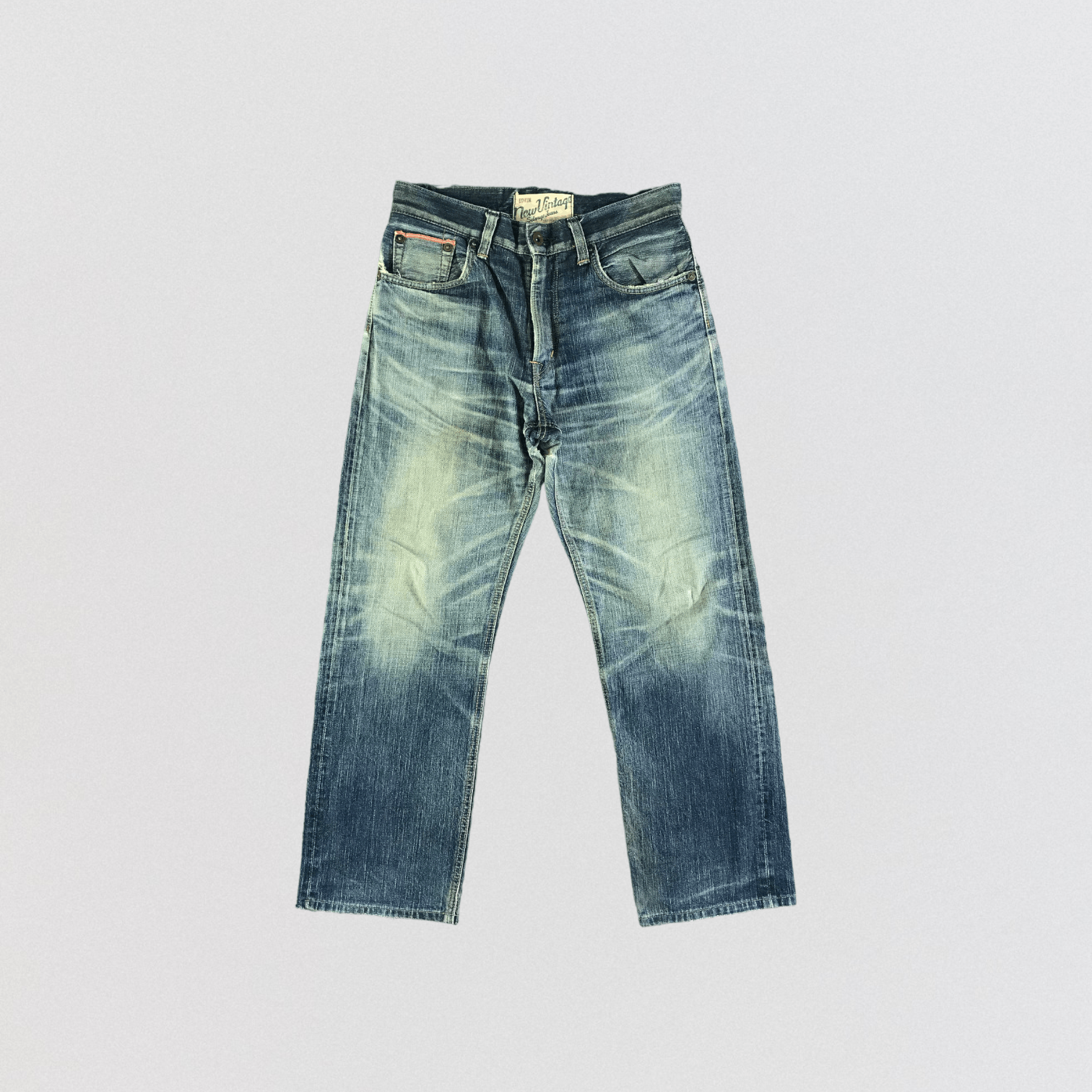 Edwin Vintage Edwin 505 Selvedge Jeans-JM3688 Size US 33 - 1 Thumbnail