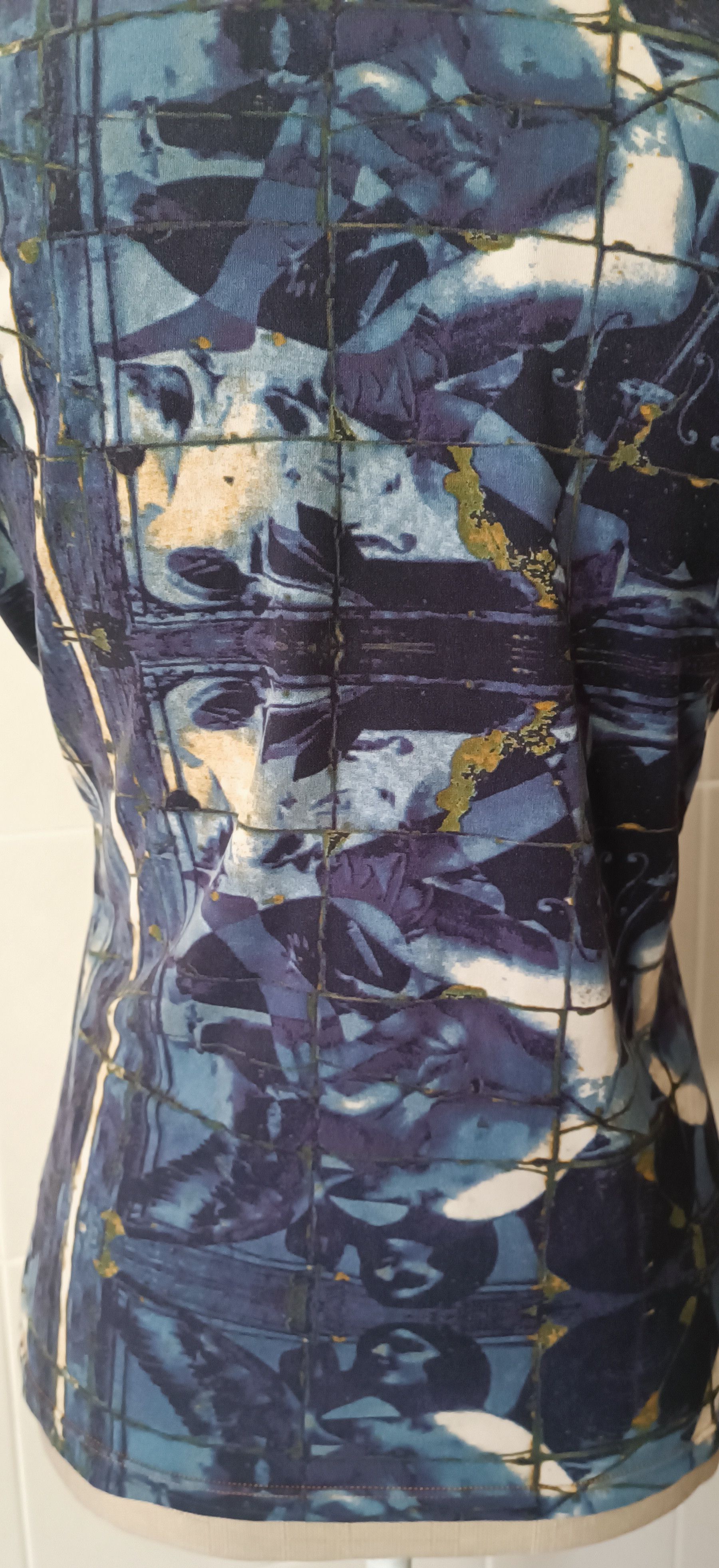 Jean Paul Gaultier 90's - Gaultier Jeans - Feminine silhouettes print t-shirt Size US XS / EU 42 / 0 - 15 Thumbnail