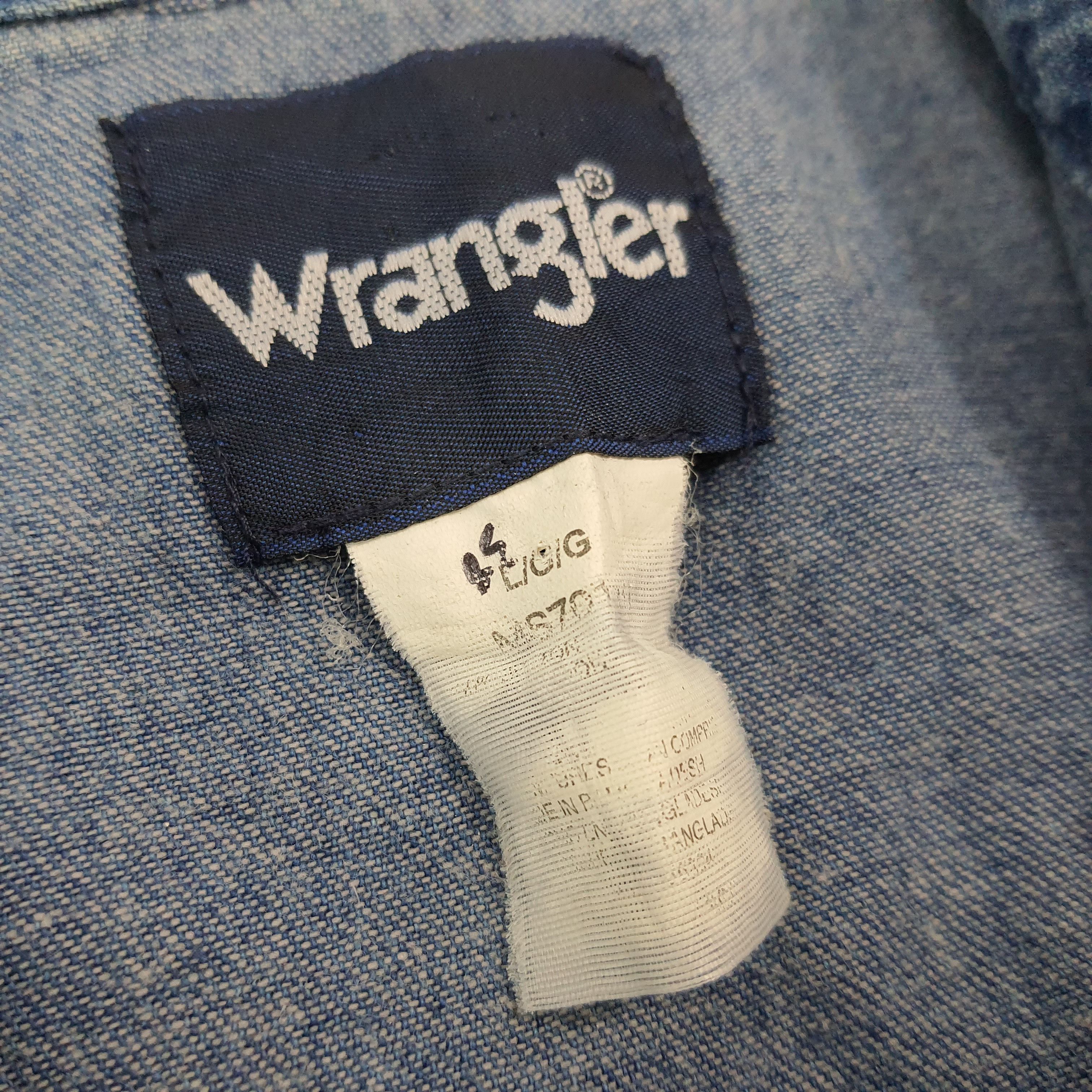 Wrangler Vintage Wrangler Denim Western Rugged Ranchwear C276N23 Size US L / EU 52-54 / 3 - 5 Thumbnail