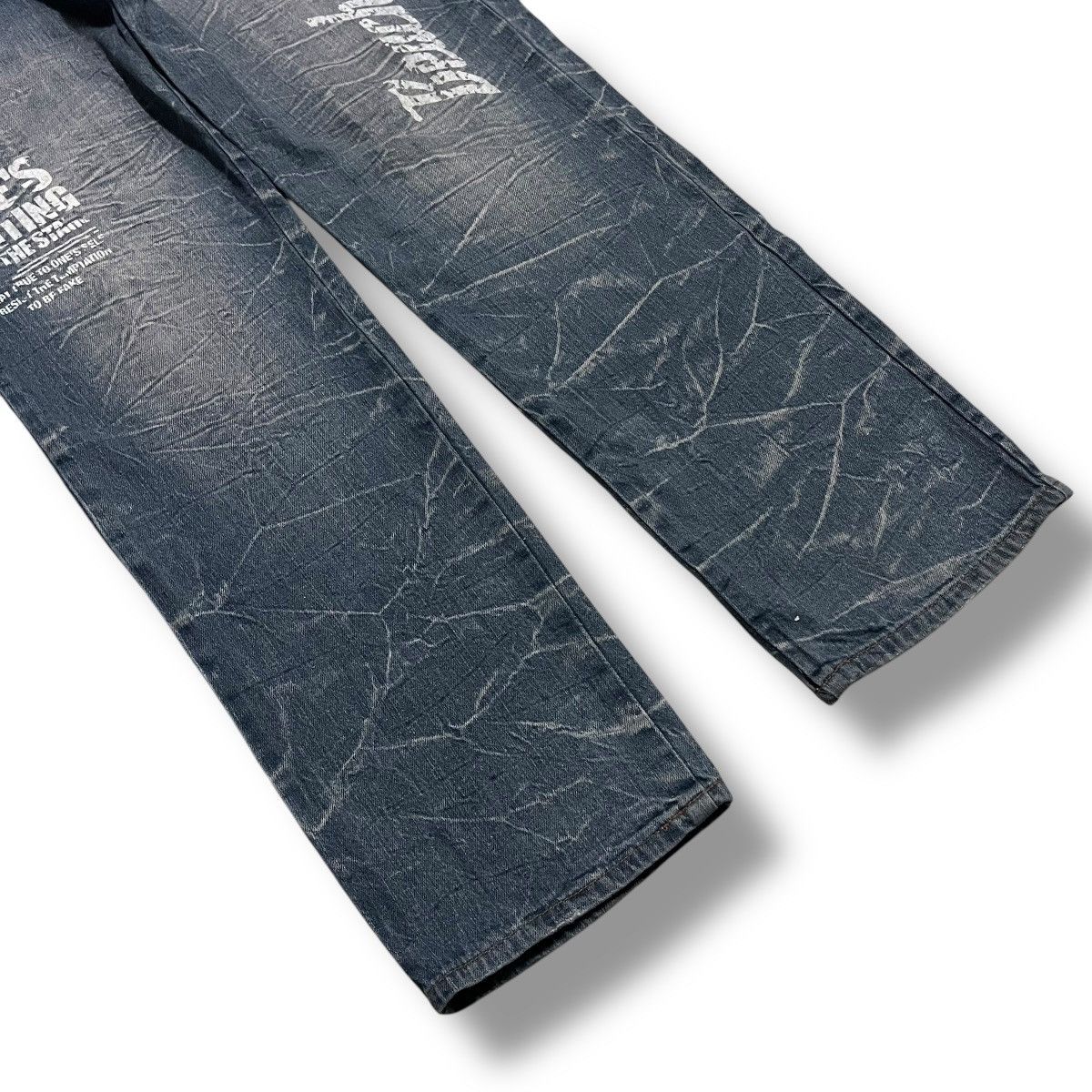 If Six Was Nine VINTAGE NYLAUS DOUBLE WAIST STONE WASH DENIM PANT Size US 32 / EU 48 - 8 Thumbnail
