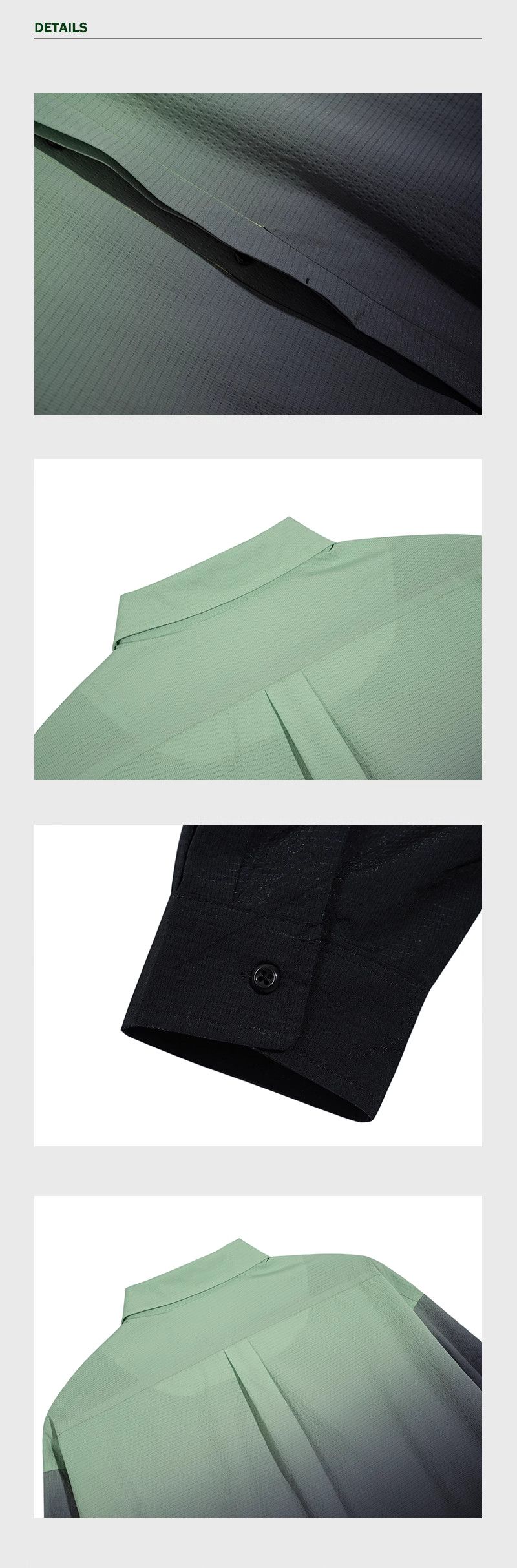 Other Ombre-Dyed Button Up Apple Green Shirt Size US M / EU 48-50 / 2 - 3 Thumbnail