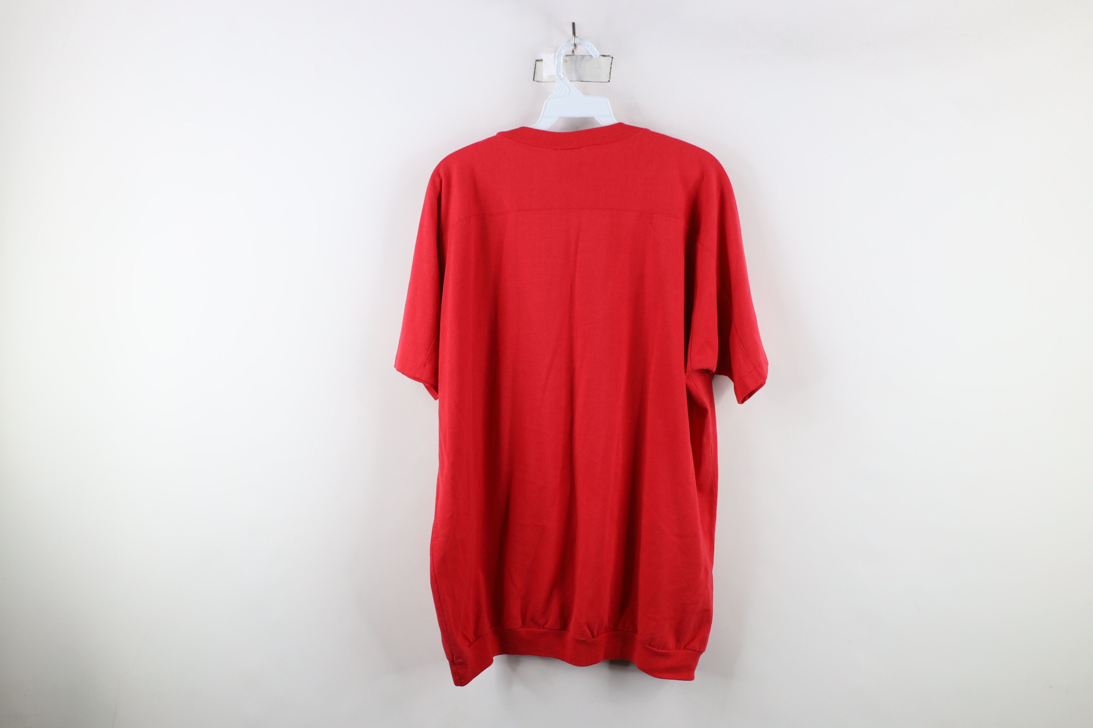 Disney × Vintage Vintage 80s 90s Disney Dolman Sleeve Pullover Henley T-Shirt Size US XL / EU 56 / 4 - 10 Thumbnail