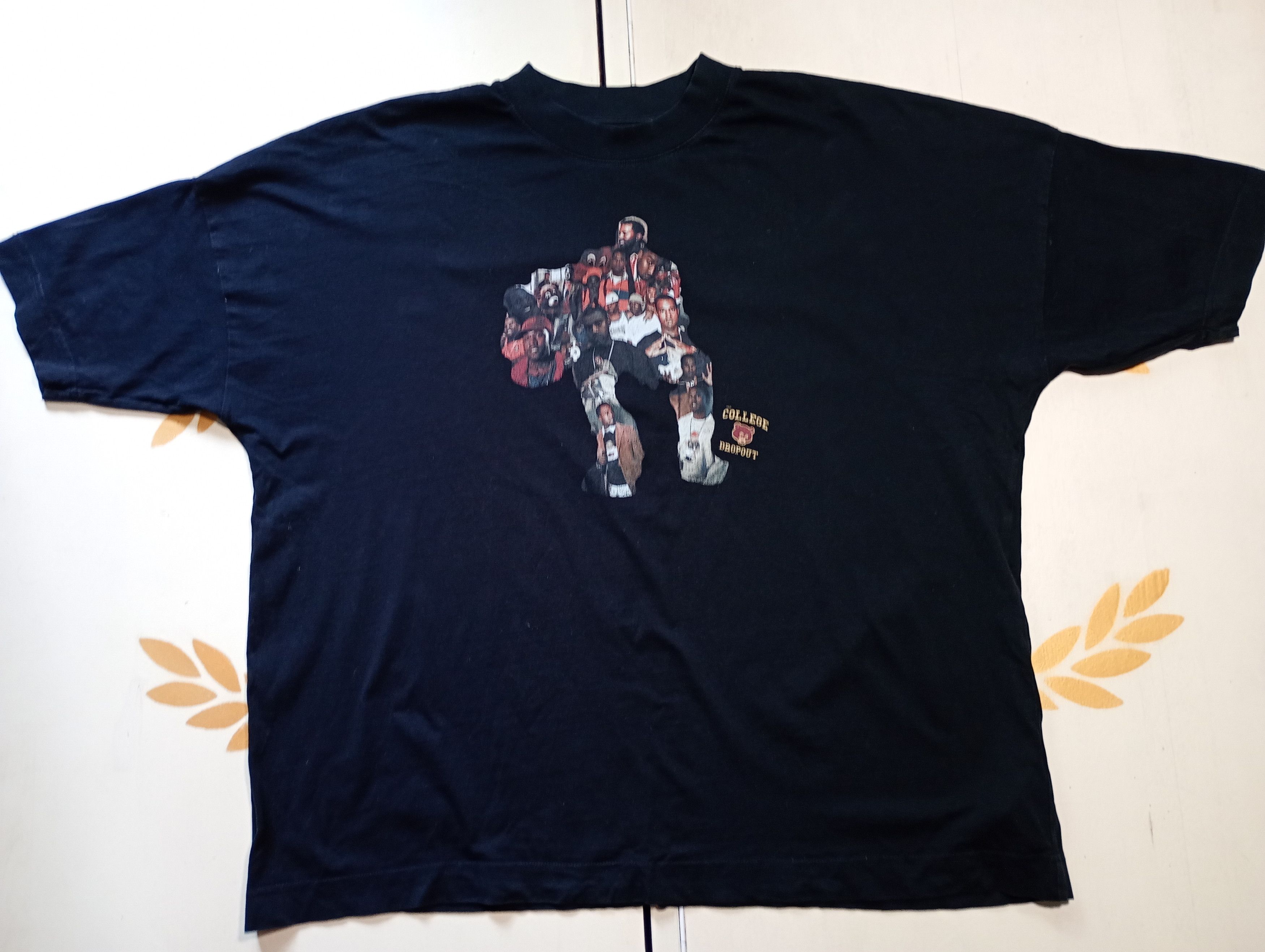 Band Tees Greazy Tees Kanye West College Dropout T-Shirt Size US XXL / EU 58 / 5 - 2 Thumbnail