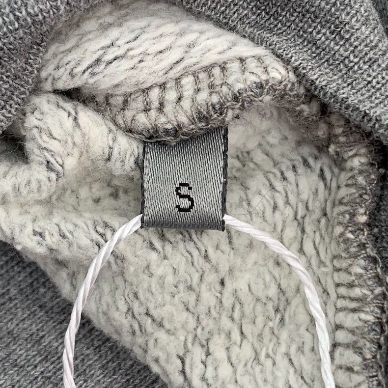 Dior Dior Gray logo letter round-neck pullover long-sleeved swea Size US S / EU 44-46 / 1 - 6 Thumbnail
