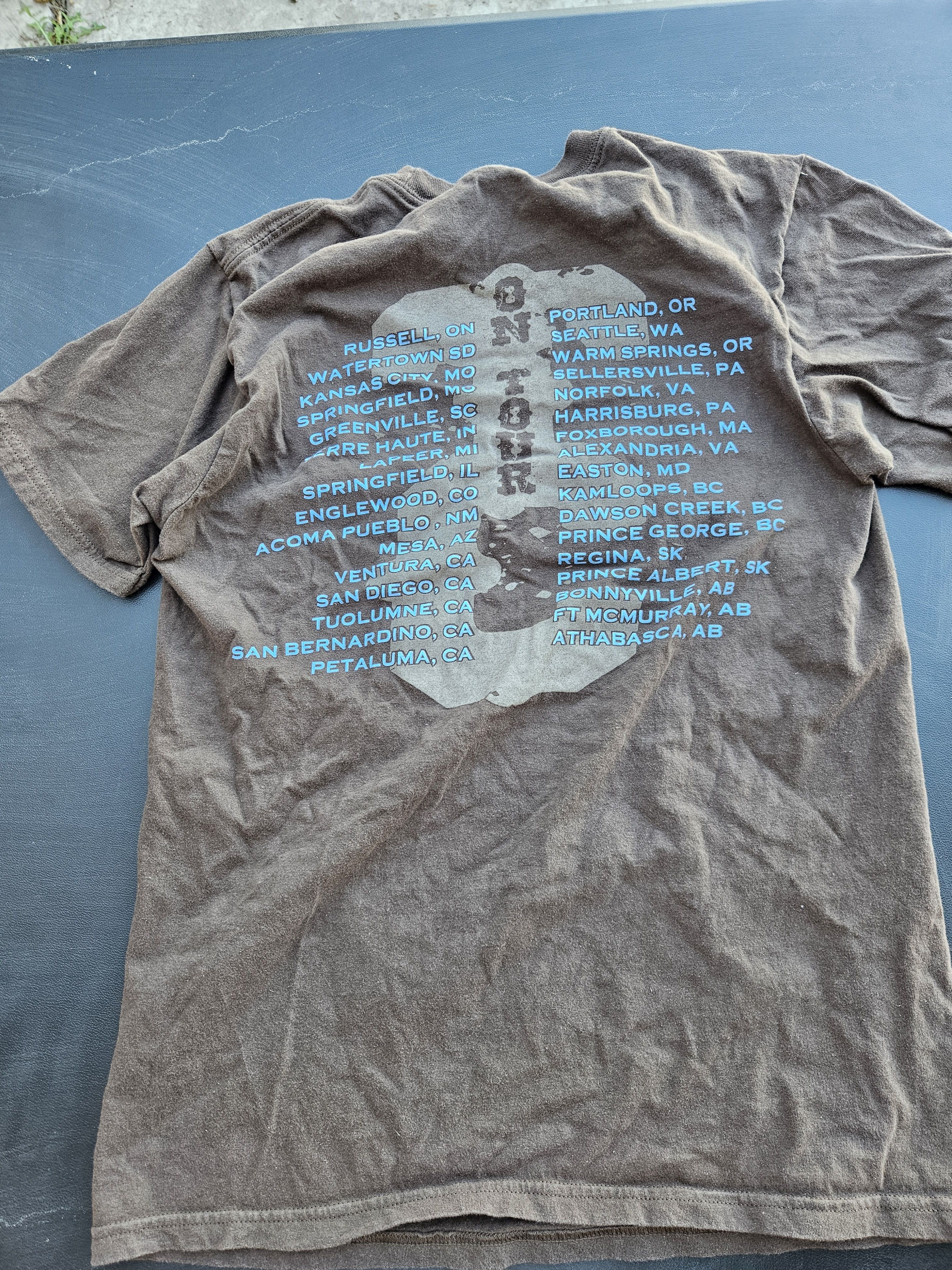 Hanes Terri Clark Y2K 2004 Country Tour Hanes Tee Size S / US 4 / IT 40 - 2 Thumbnail