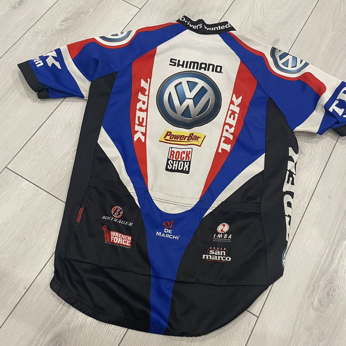 Other Rare cycle Volkswagen shimano power trek jersey 90s tee shir Size US M / EU 48-50 / 2 - 2 Thumbnail