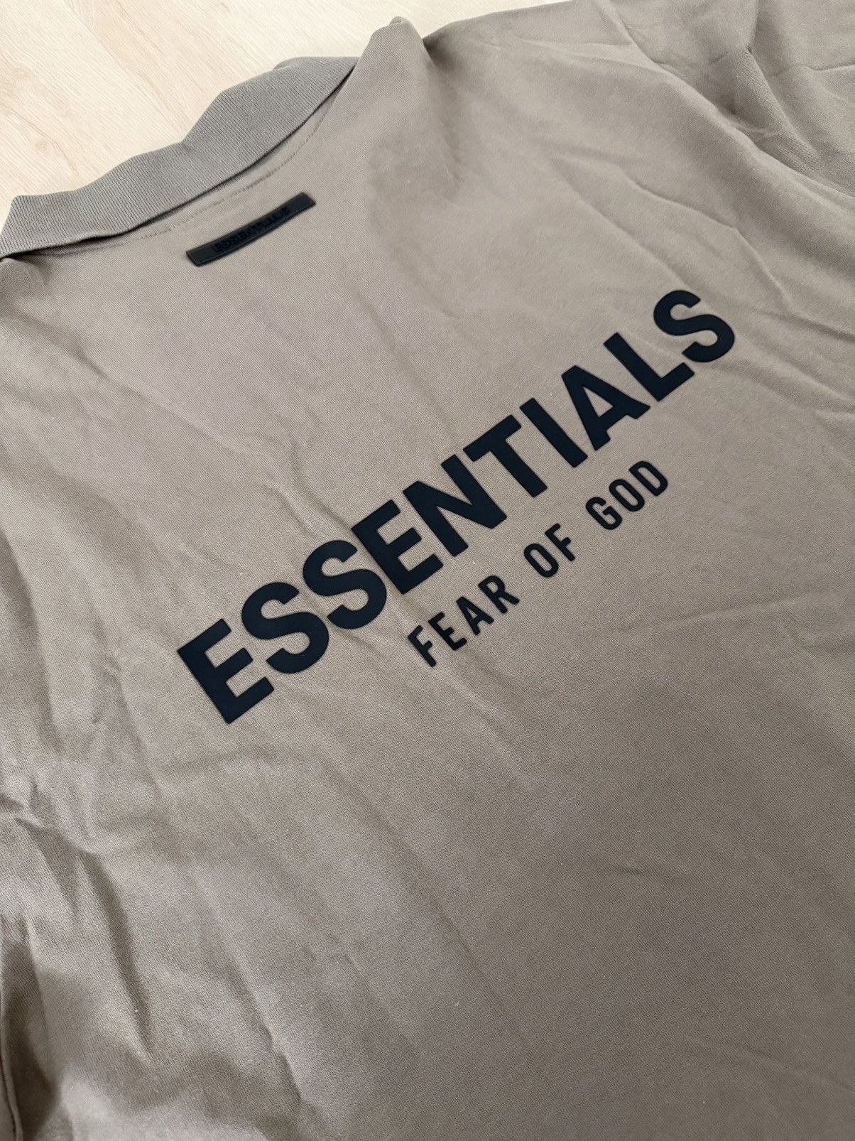 Essentials Fear of God Essentials SS21 Polo Shirt Taupe Size US M / EU 48-50 / 2 - 10 Thumbnail