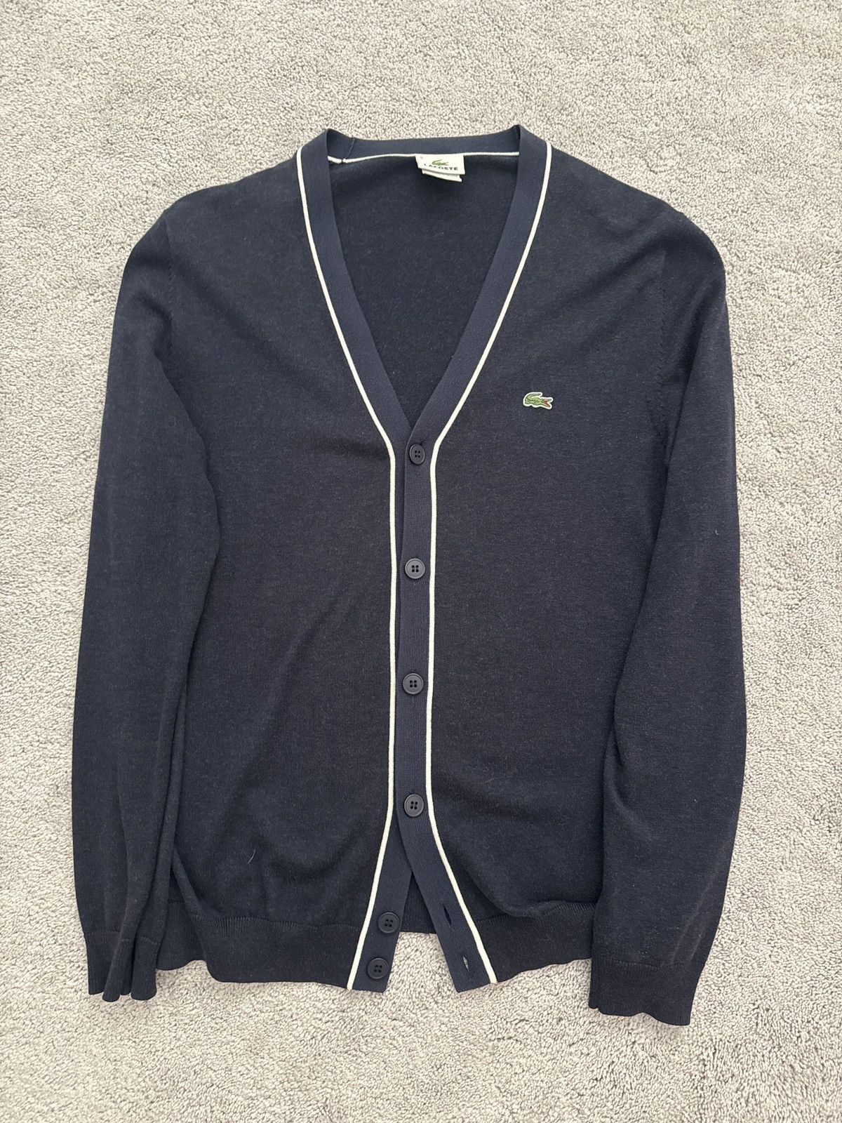 Lacoste Lacoste Cardigan Size US S / EU 44-46 / 1 - 1 Thumbnail