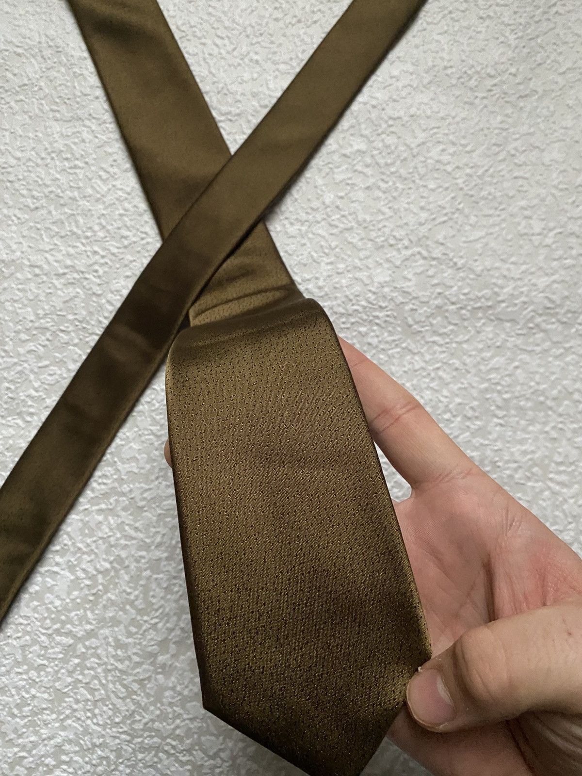 Yves Saint Laurent vintage tie YSL Y2K silk made in France Size ONE SIZE - 2 Thumbnail