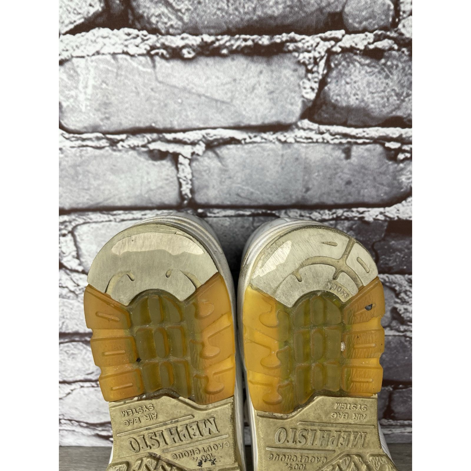 Mephisto Mephisto RunOff Air Bag System White Leather Lace Up Shoes W Size US 9 / IT 39 - 21 Thumbnail