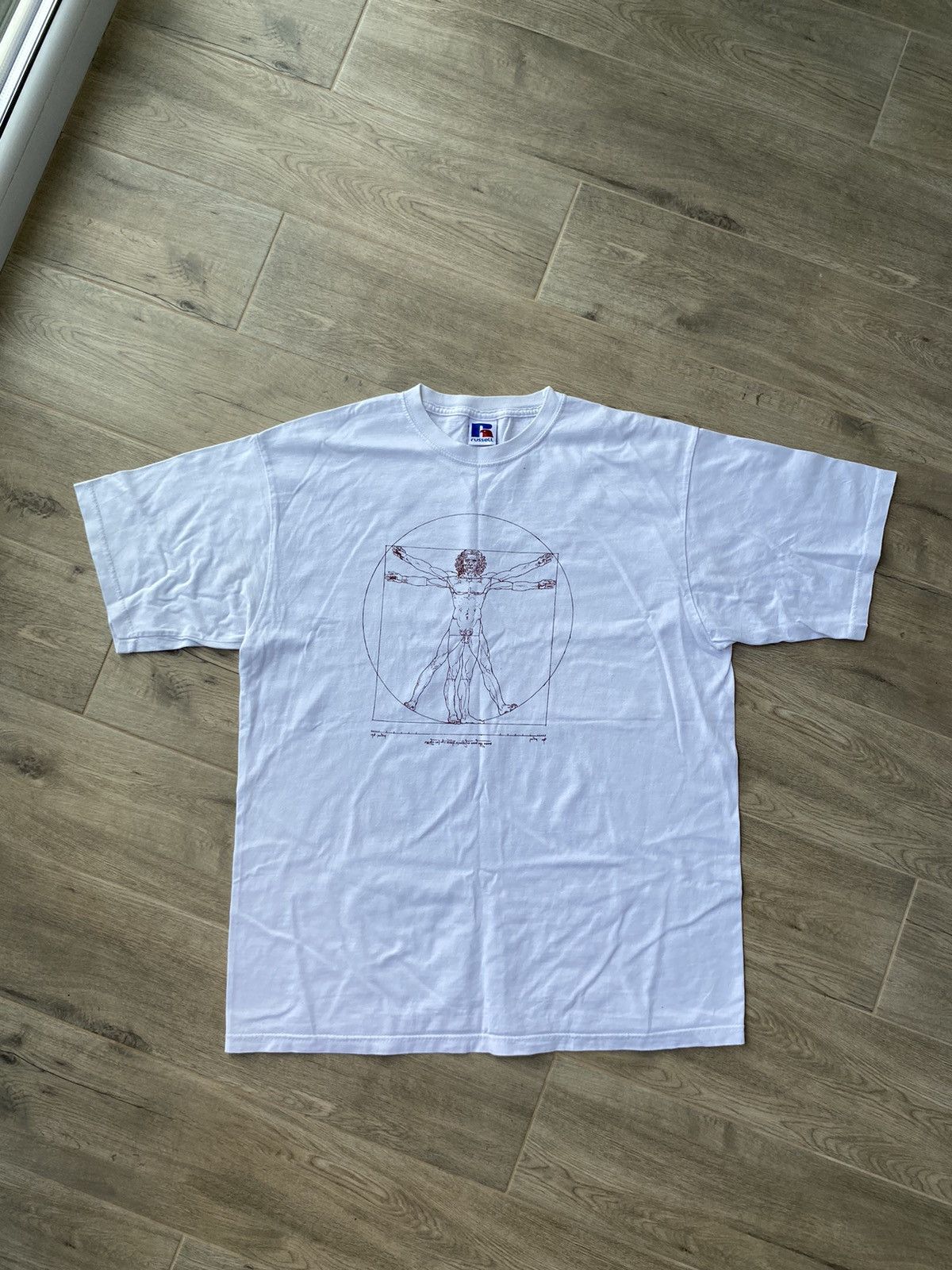 Russell Athletic × Vintage Leonardo Da Vinci Russel Athletic Vintage T-shirt Size US M / EU 48-50 / 2 - 1 Thumbnail