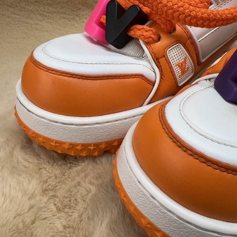 Louis Vuitton Louis Vuitton Trainer Maxi Low Top Sneakers -2508 Size US 7.5 / EU 40-41 - 6 Thumbnail