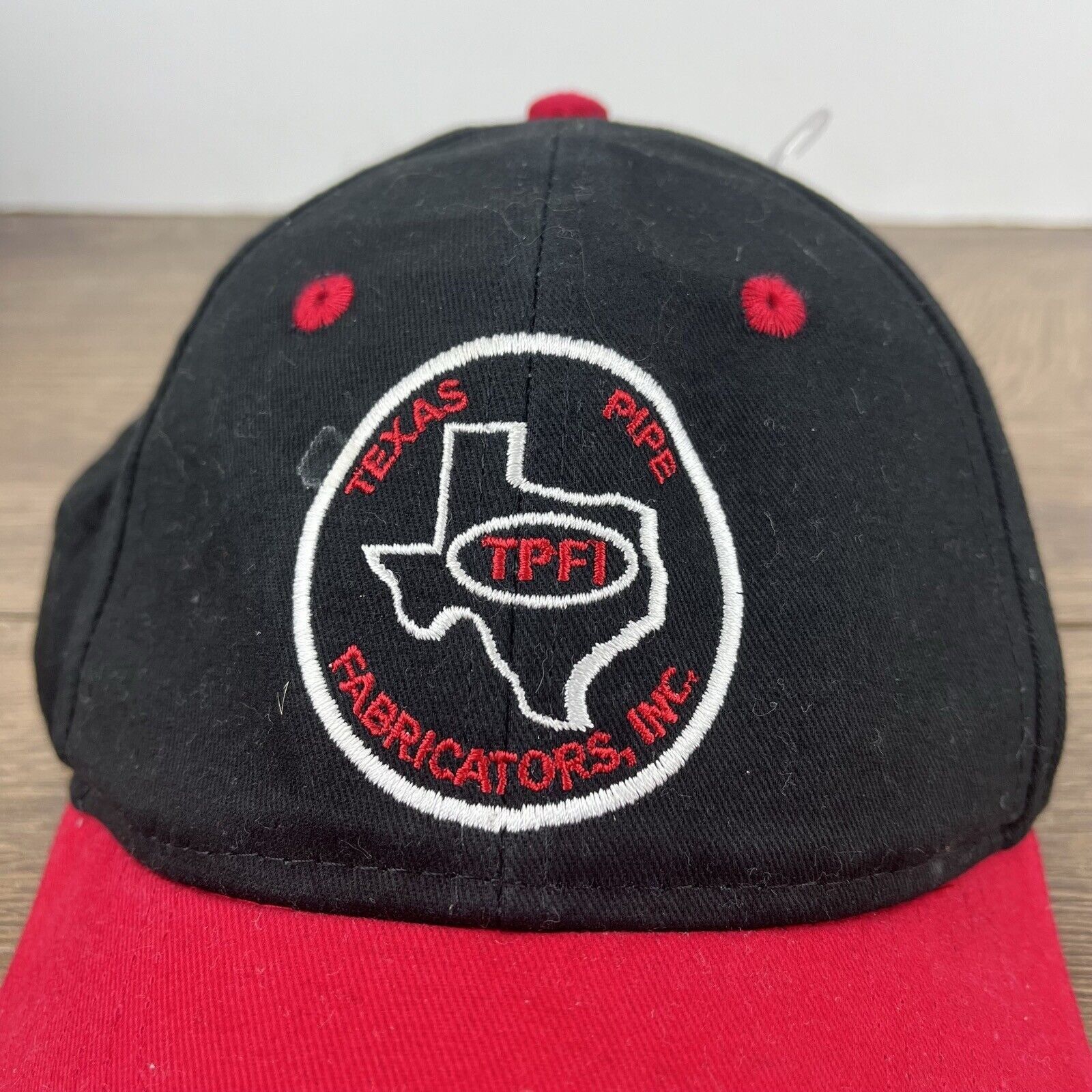 Other Texas Pipe Fabricators Hat TPFI Black Cap Hat Adjustable Hat Size ONE SIZE - 7 Thumbnail