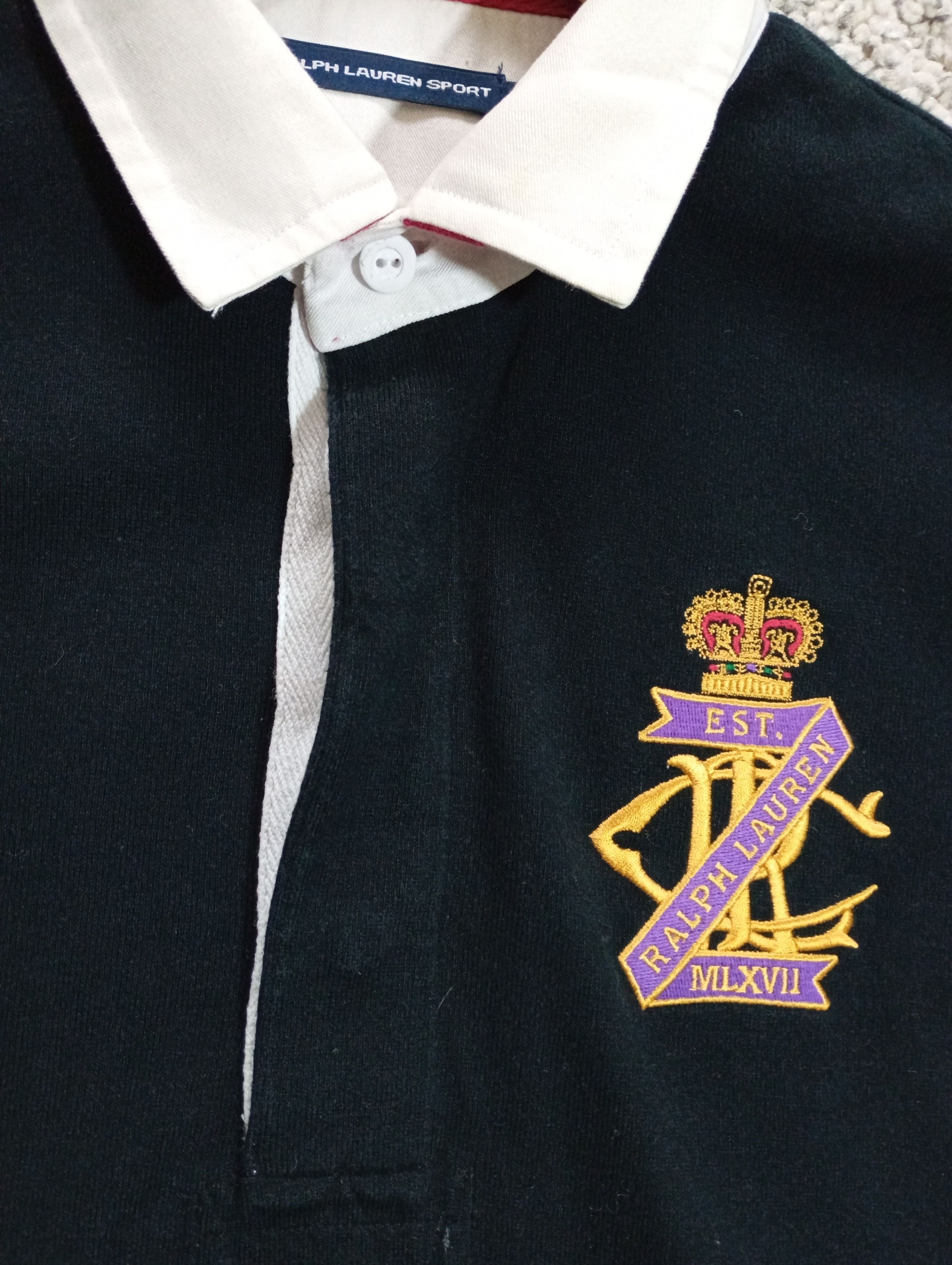 Polo Ralph Lauren × Vintage Vintage Ralph Lauren Sport Long Sleeve Tshirt Size US M / EU 48-50 / 2 - 7 Thumbnail