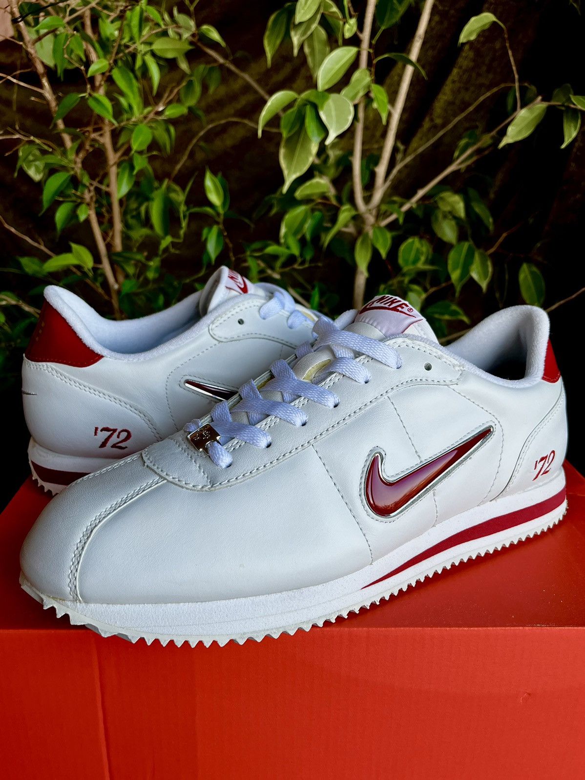 Nike Rare Nike Cortez Deluxe “Jewel Swoosh” 2004 Size US 10 / EU 43 - 4 Thumbnail