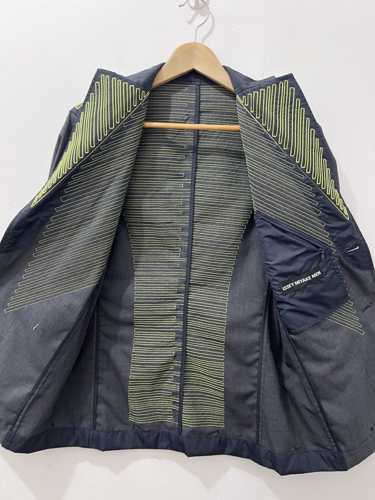 Issey Miyake Issey Miyake Men - S/S16 Hybrid Blazer Jacket Size 48R - 2 Thumbnail