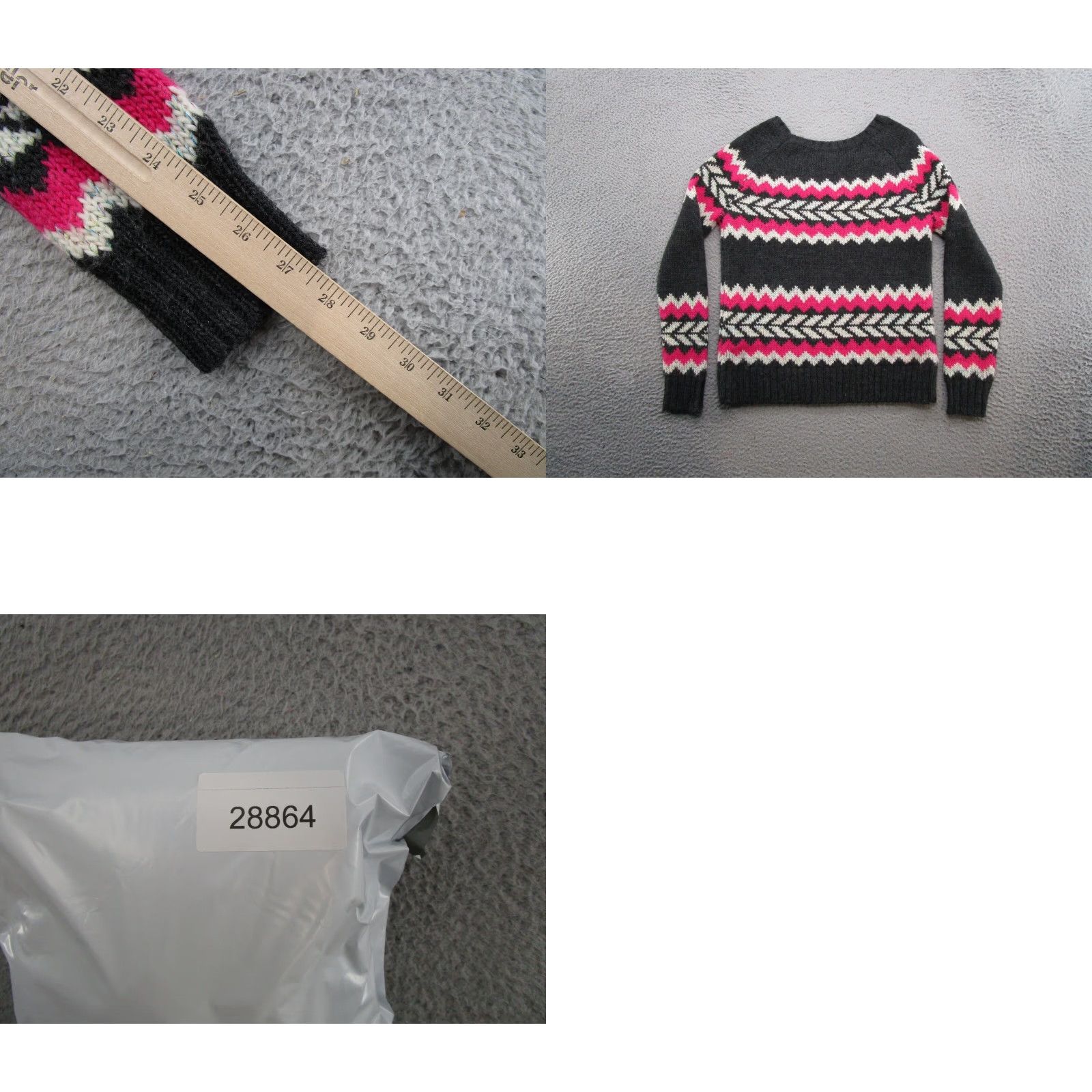 American Eagle Outfitters American Eagle Women's Soft Knit Pullover Zig Zag Stripe Sweater Size Small Size S / US 4 / IT 40 - 8 Thumbnail