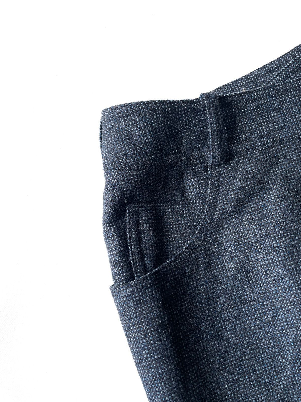Christian Dior Monsieur × Dior Christian Dior Blue Wool & Cashmere & Silk Skirt Size 38/S-M Size 26" / US 2 / IT 38 - 5 Thumbnail