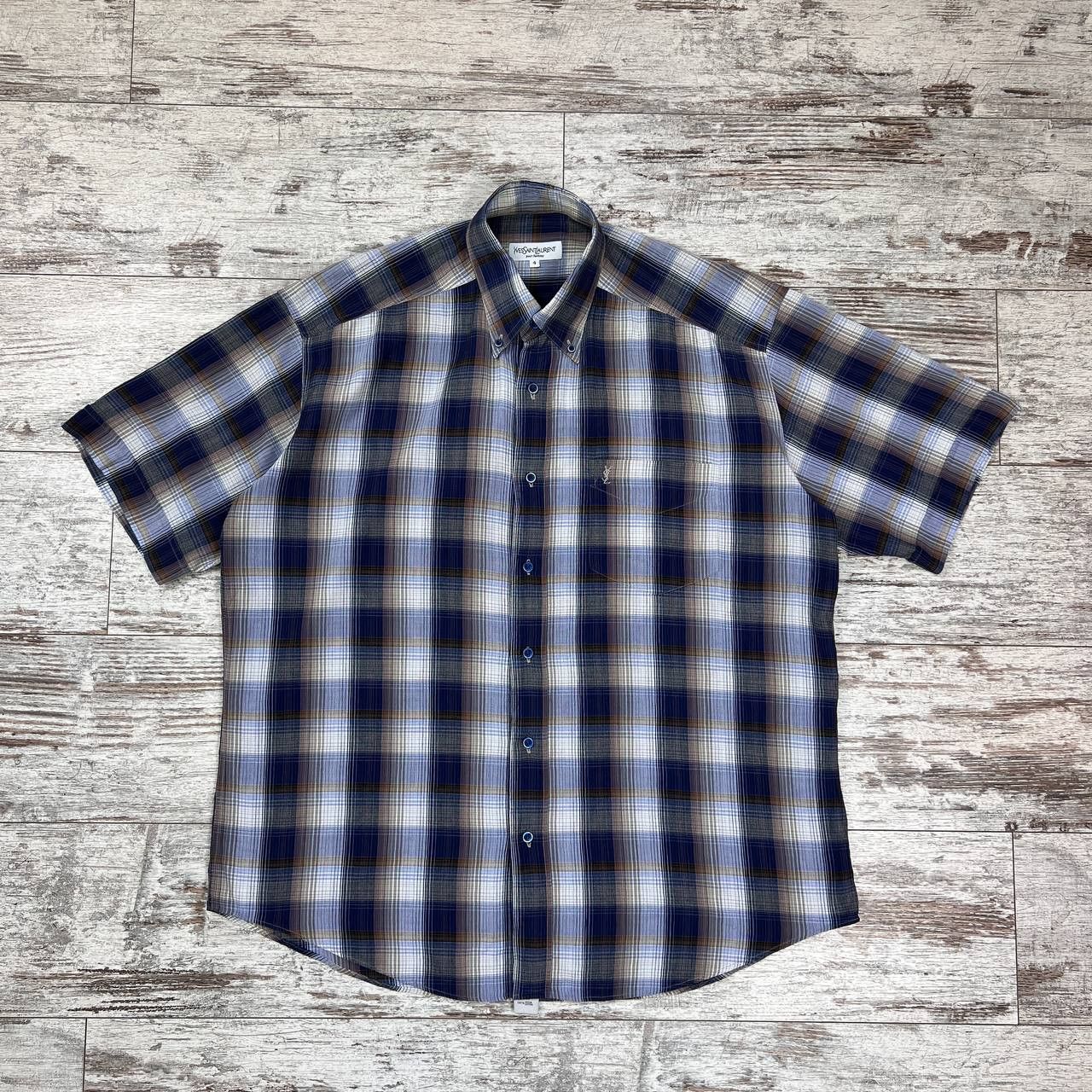 Yves Saint Laurent Vintage Yves Saint Laurent Man's Shirt Size 4 Size US XL / EU 56 / 4 - 1 Thumbnail