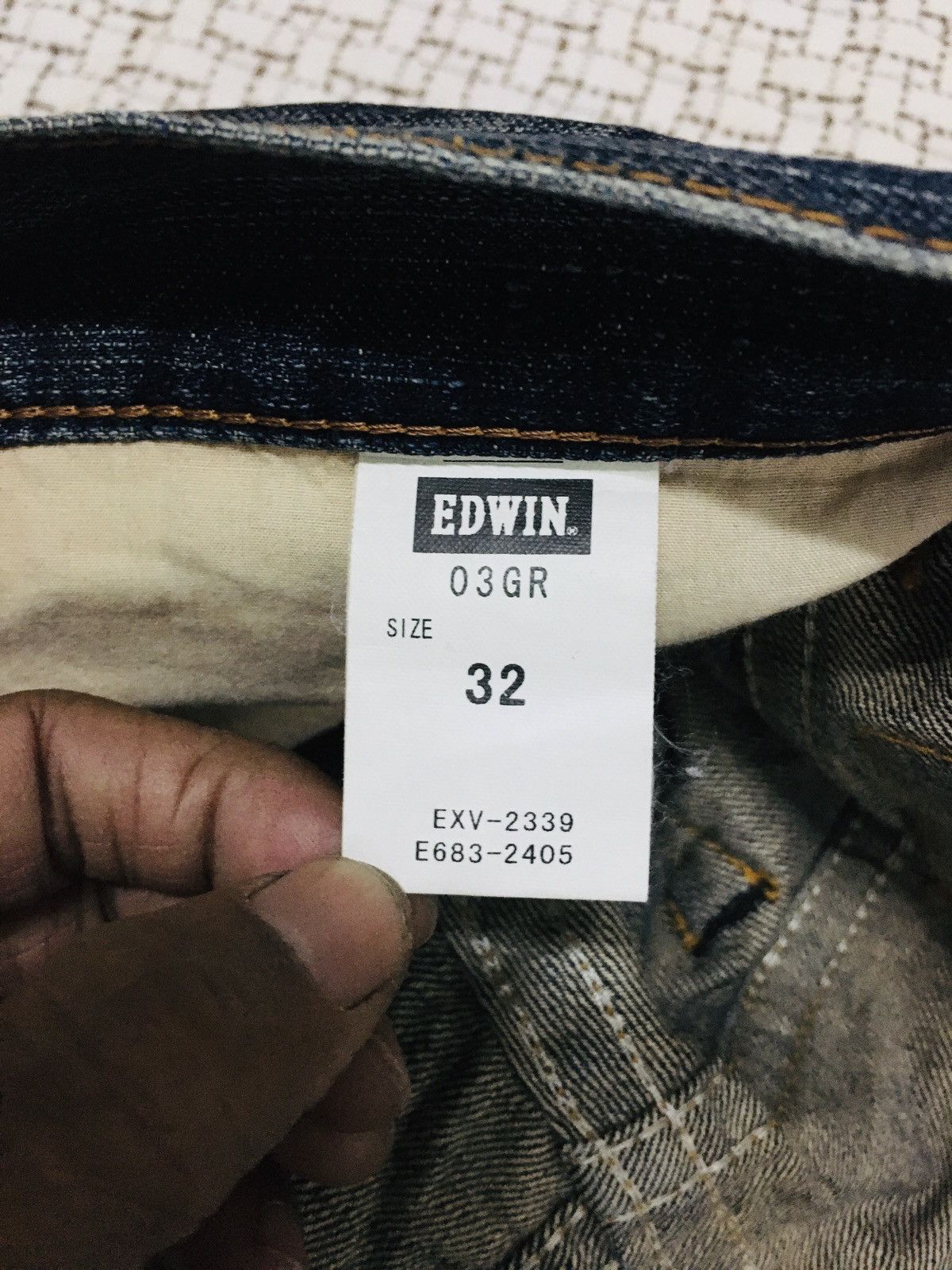 Edwin Edwin X Gold Rush Distressed Jeans (Y01) Size US 35 - 12 Thumbnail