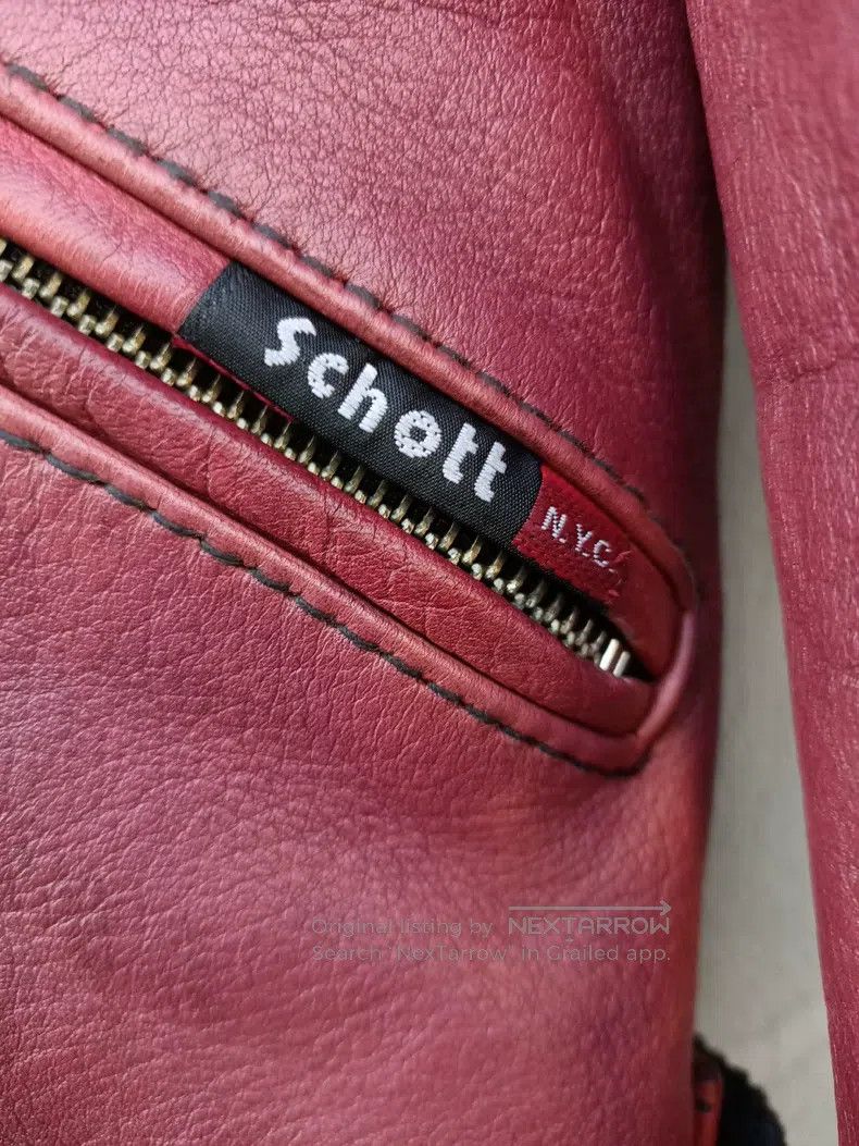 Schott Schott Locomotive cable-stayed Size US M / EU 48-50 / 2 - 7 Thumbnail