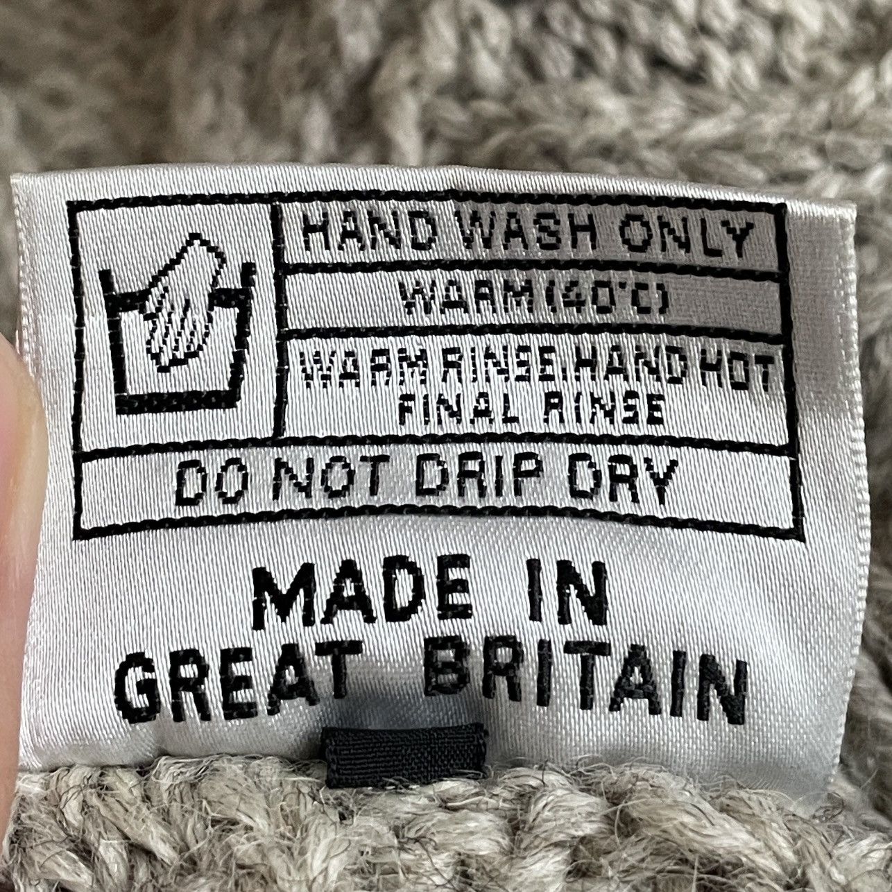 Handmade Vintage Brand Black Sheep Handmade Knitwear 1990s Size US M / EU 48-50 / 2 - 10 Thumbnail