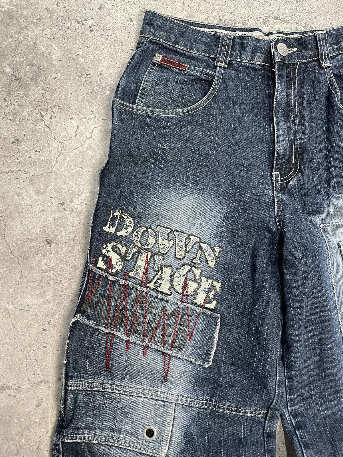 Wu-Tang Clan Vintage Eminem Style 00s Carpenter Denim Rap Jens Pants Size US 30 / EU 46 - 8 Thumbnail