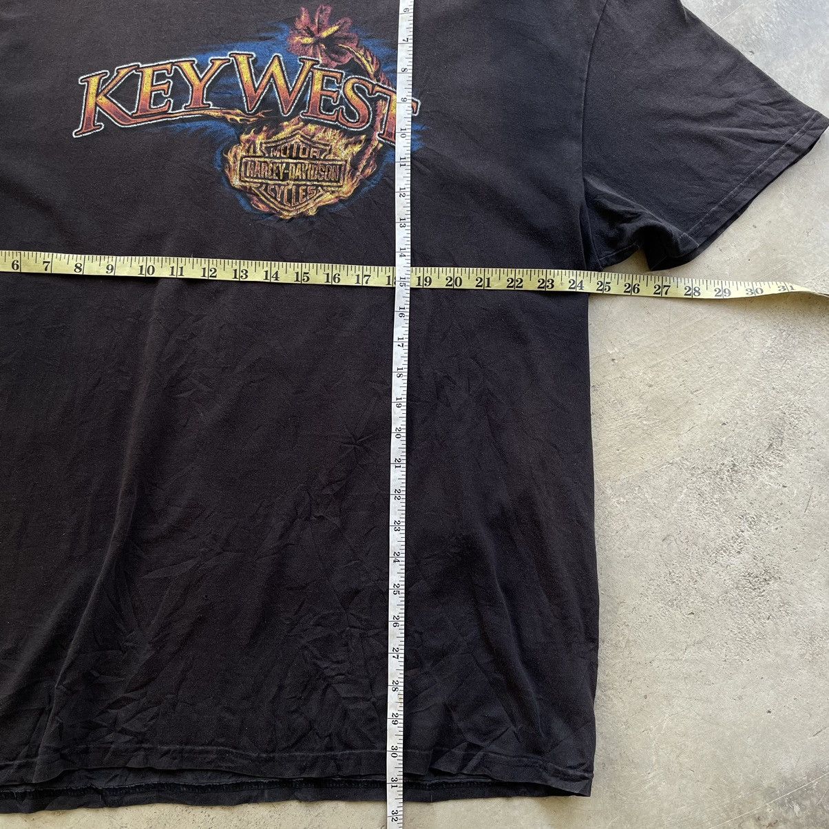 Harley Davidson Vintage 2010 Harley Davidson Key West Peterson Florida Tee Size US XL / EU 56 / 4 - 9 Thumbnail